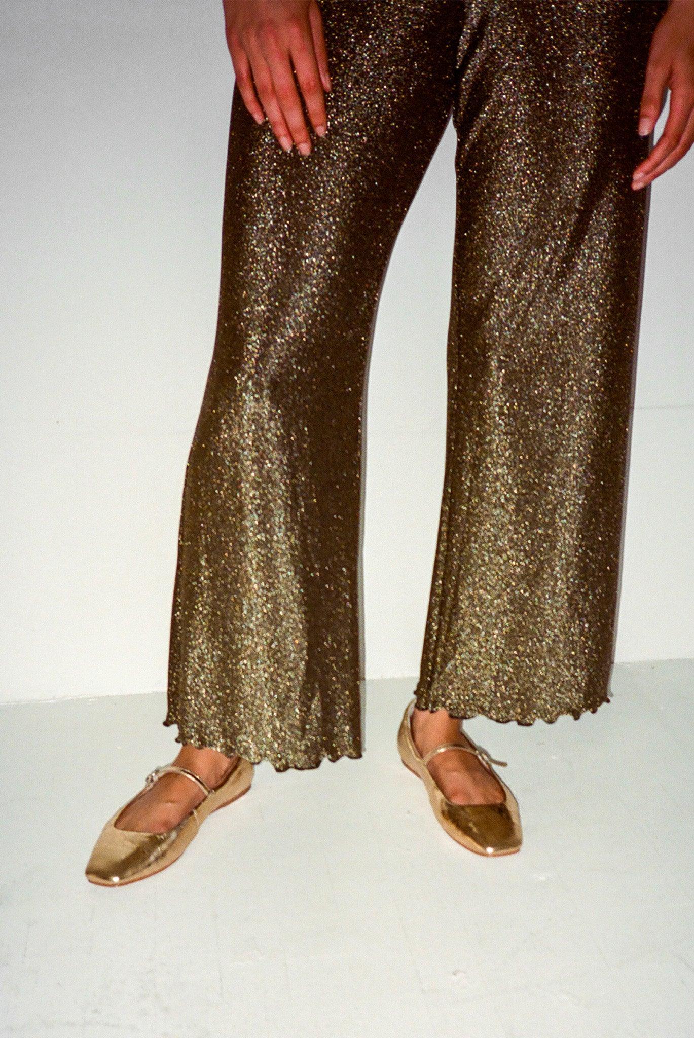 Sabrina Pant - Champagne Shimmer Product Image