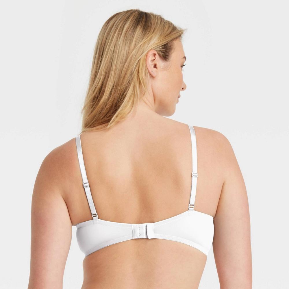 Womens Everyday Lightly Lined Demi T-Shirt Bra - Auden Fresh White 36DD Product Image