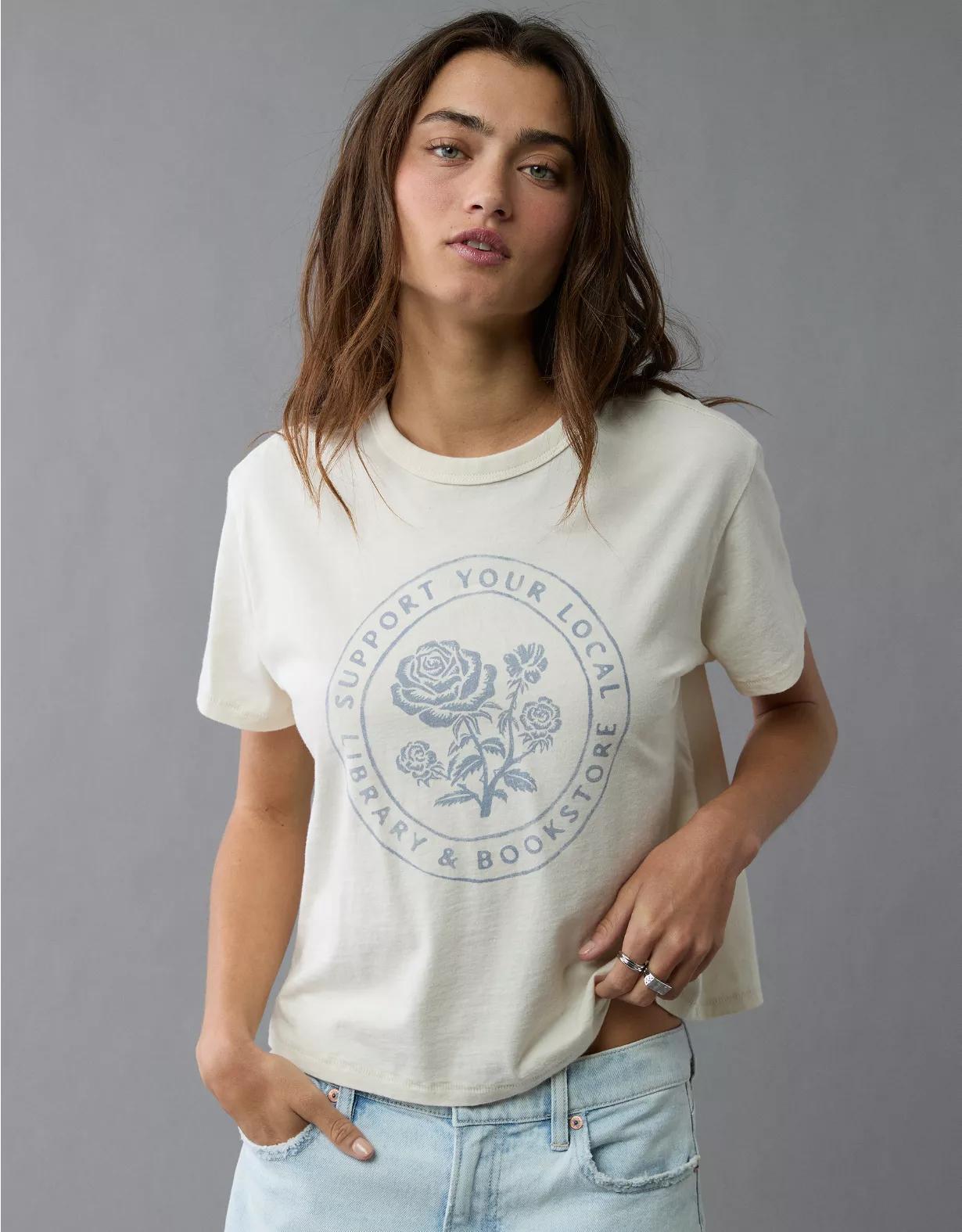 AE Books Graphic T-Shirt Product Image