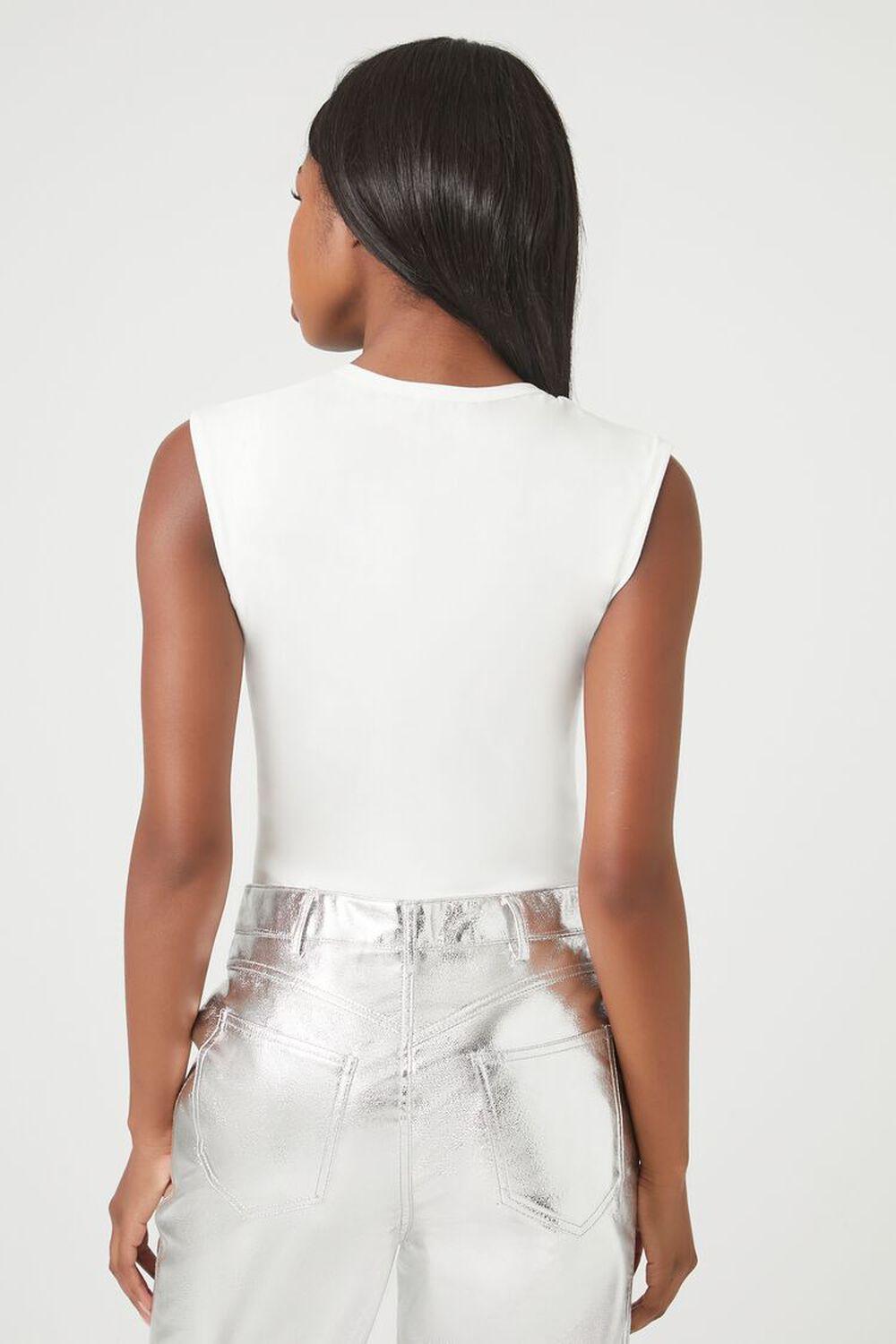 Sleeveless New York Graphic Bodysuit | Forever 21 Product Image