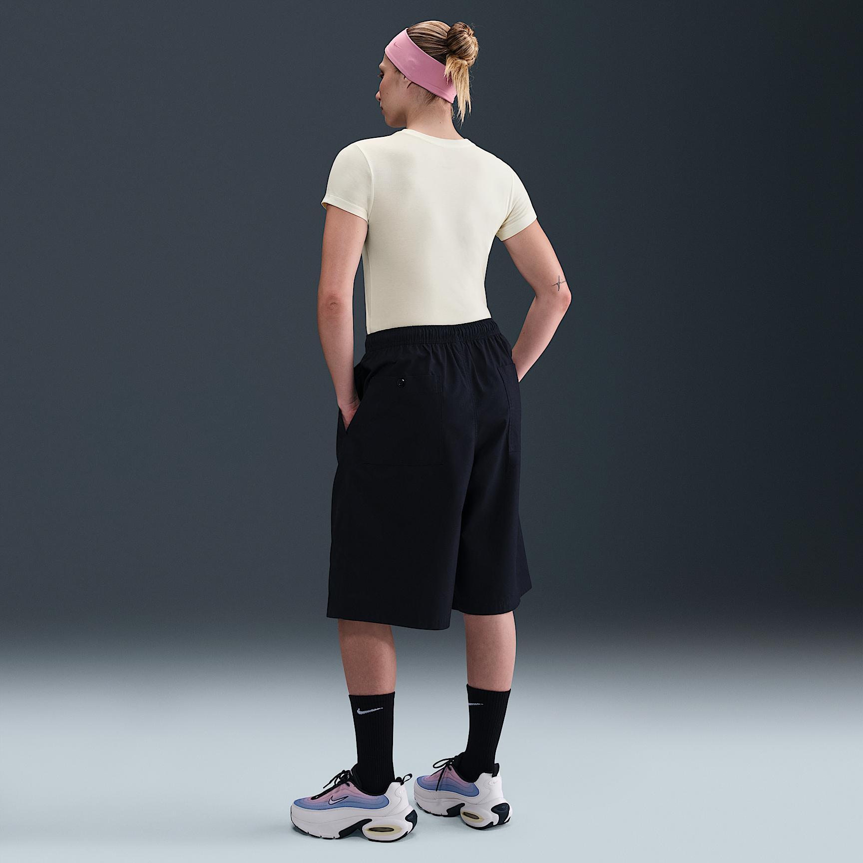 Womens Nike Sportswear Chill Knit Slim Cropped T-Shirt | IH7805-133 Product Image