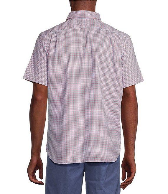 Cremieux Blue Label Plaid Lightweight Oxford Short Sleeve Woven Shirt Product Image