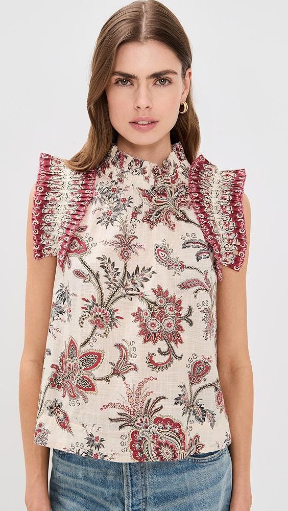 Sea Flutter Sleeve Top | Shopbop Product Image