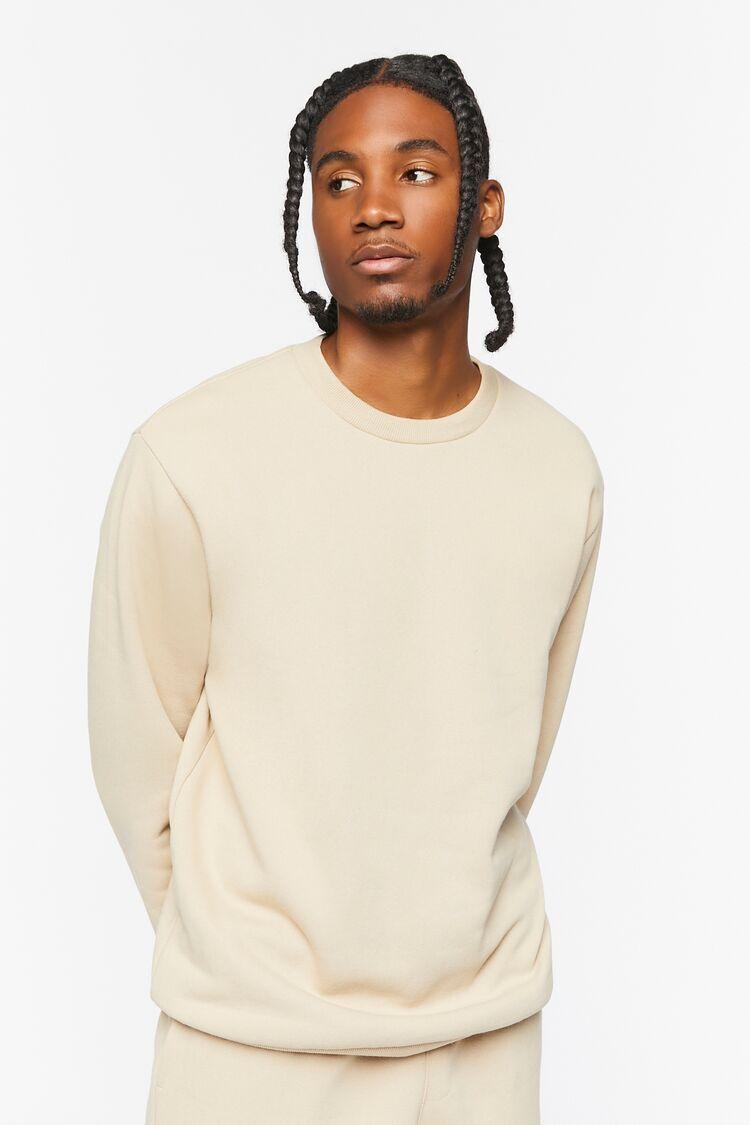 Fleece Crew Sweatshirt | Forever 21 Product Image