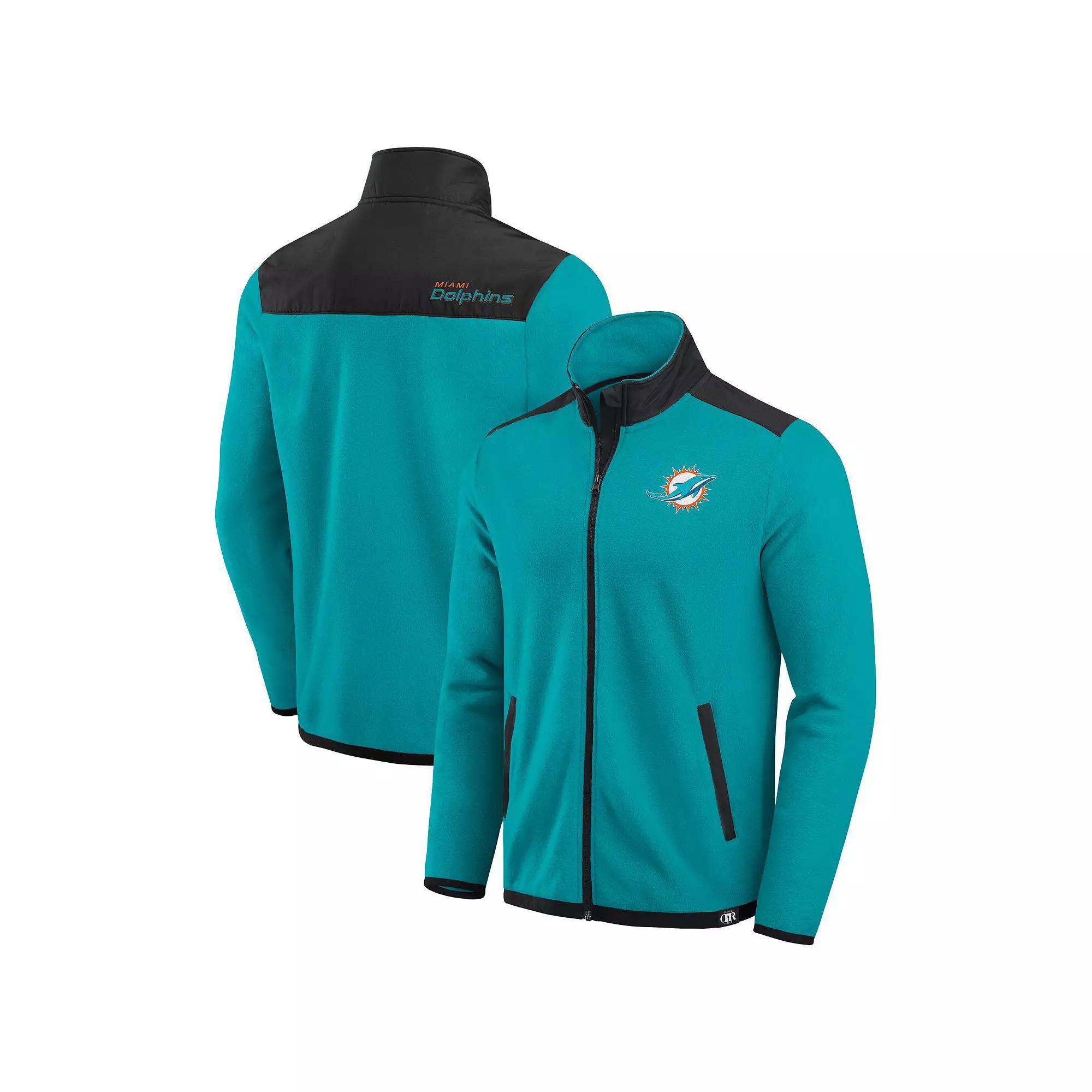 Men's Darius Rucker Collection by Fanatics Red Atlanta Falcons Color Block Polar Fleece Full-Zip Jacket,  Product Image