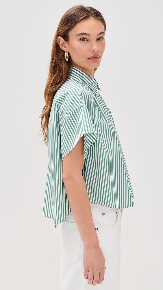 rag & bone Martha Poplin Top | Shopbop Product Image