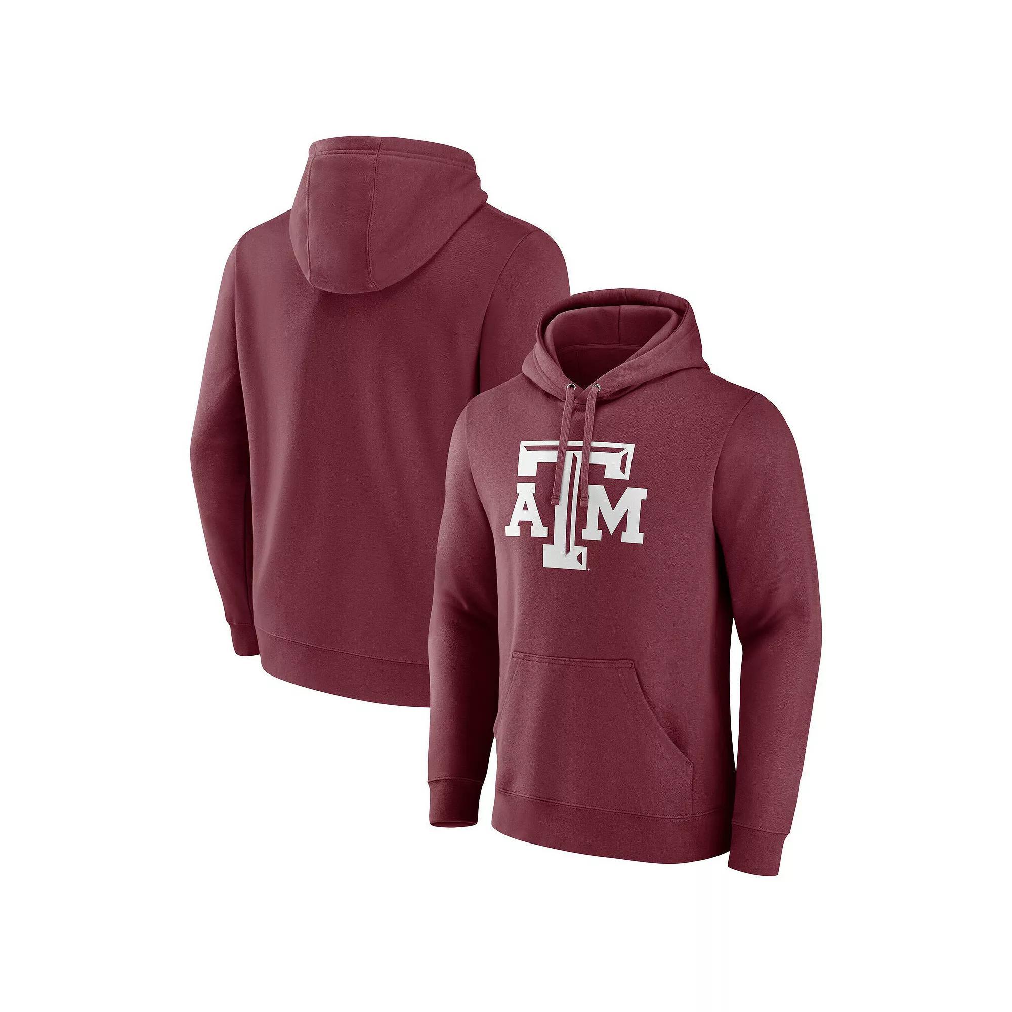 Men's Fanatics Maroon Texas A&M Aggies Fleece Pullover Hoodie, Size: Medium, Red Product Image