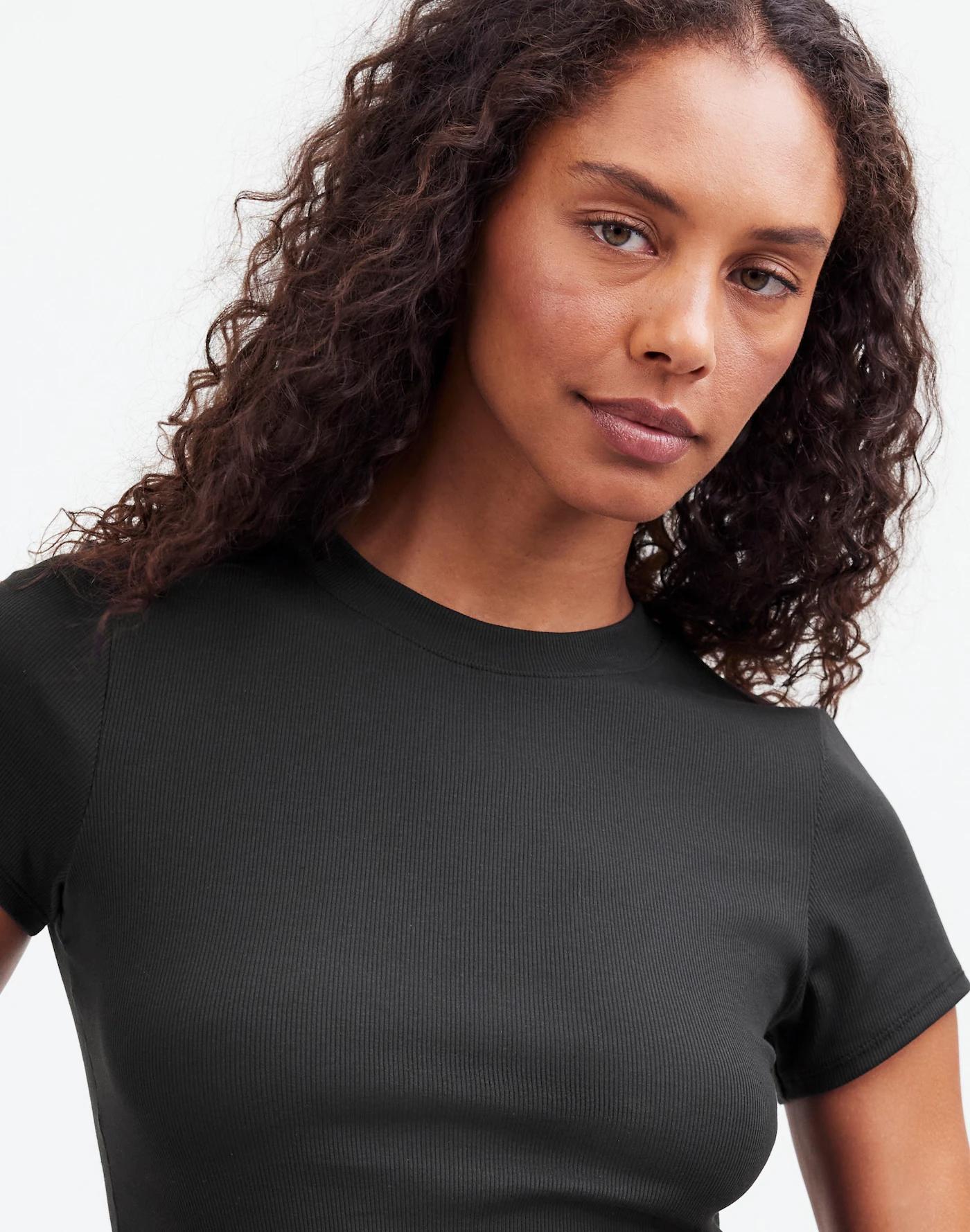 (Re)generative Cotton Ribbed Crewneck Tee Product Image