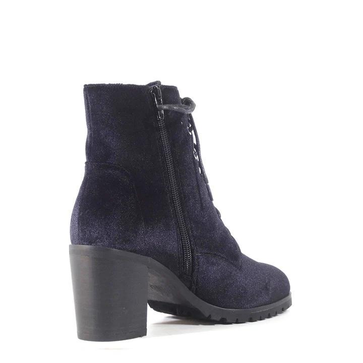 Timothy Velvet Booties Product Image