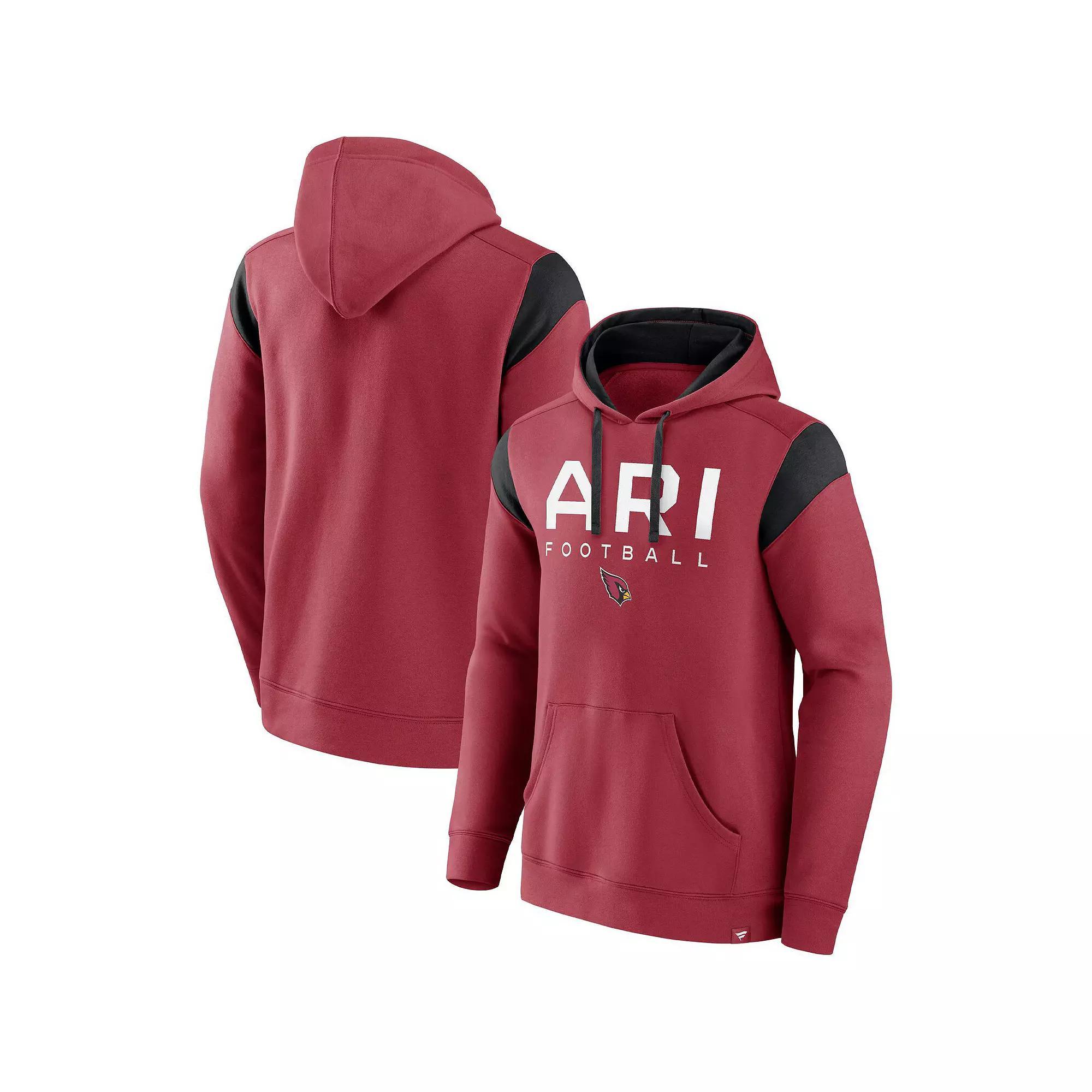 Men's Fanatics Cardinal Arizona Cardinals Call The Shot Pullover Hoodie,  Product Image