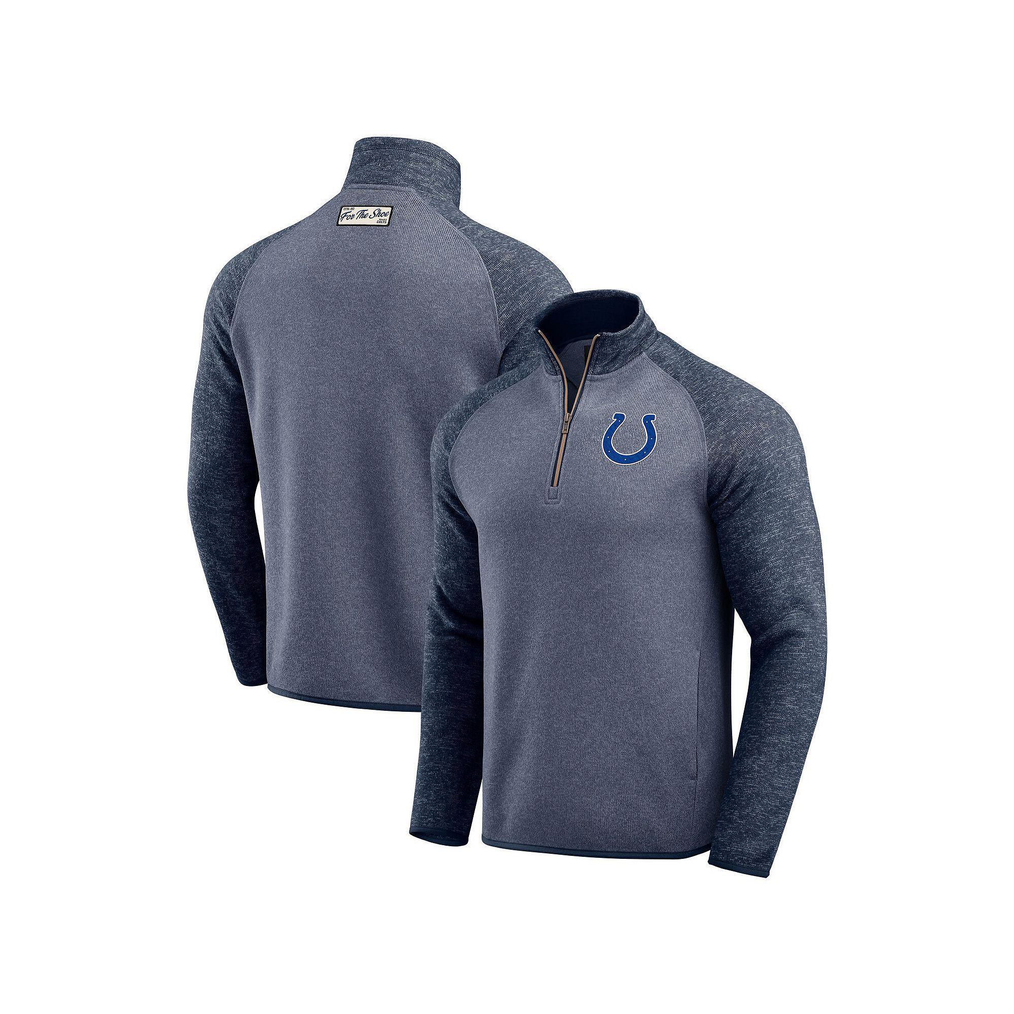 Men's Darius Rucker Collection by Fanatics Royal Indianapolis Colts Tonal Quarter-Zip Jacket, Size: Medium, Blue Product Image