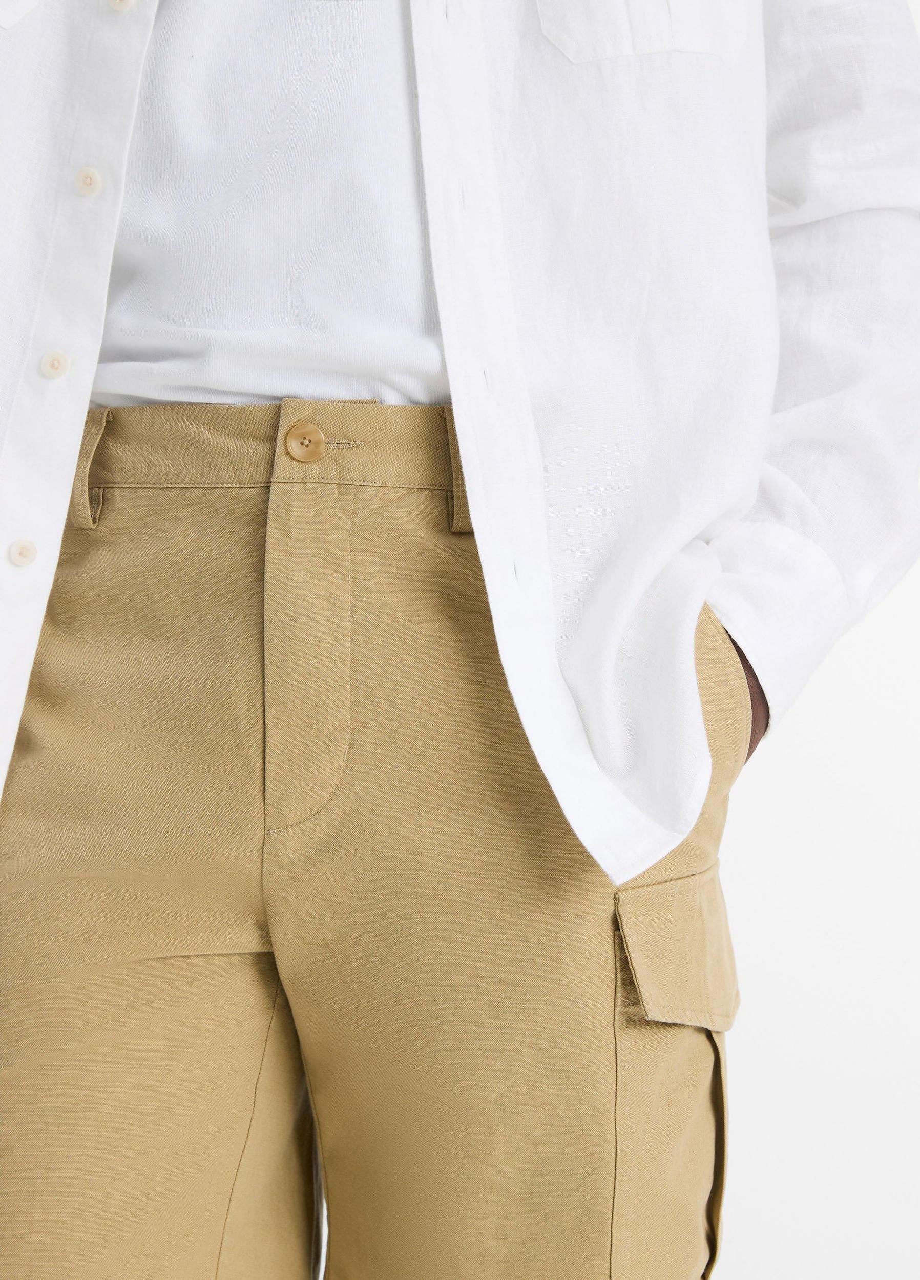 Linen Utility Shirt Product Image