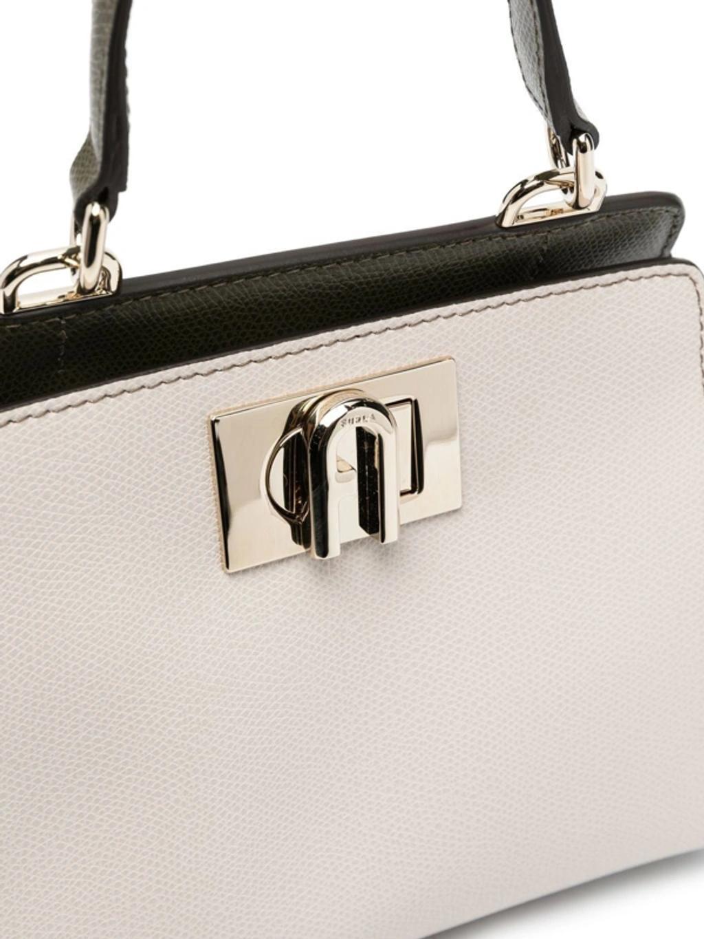 FURLA Mini Perla Tote Bag In Neutrals Product Image