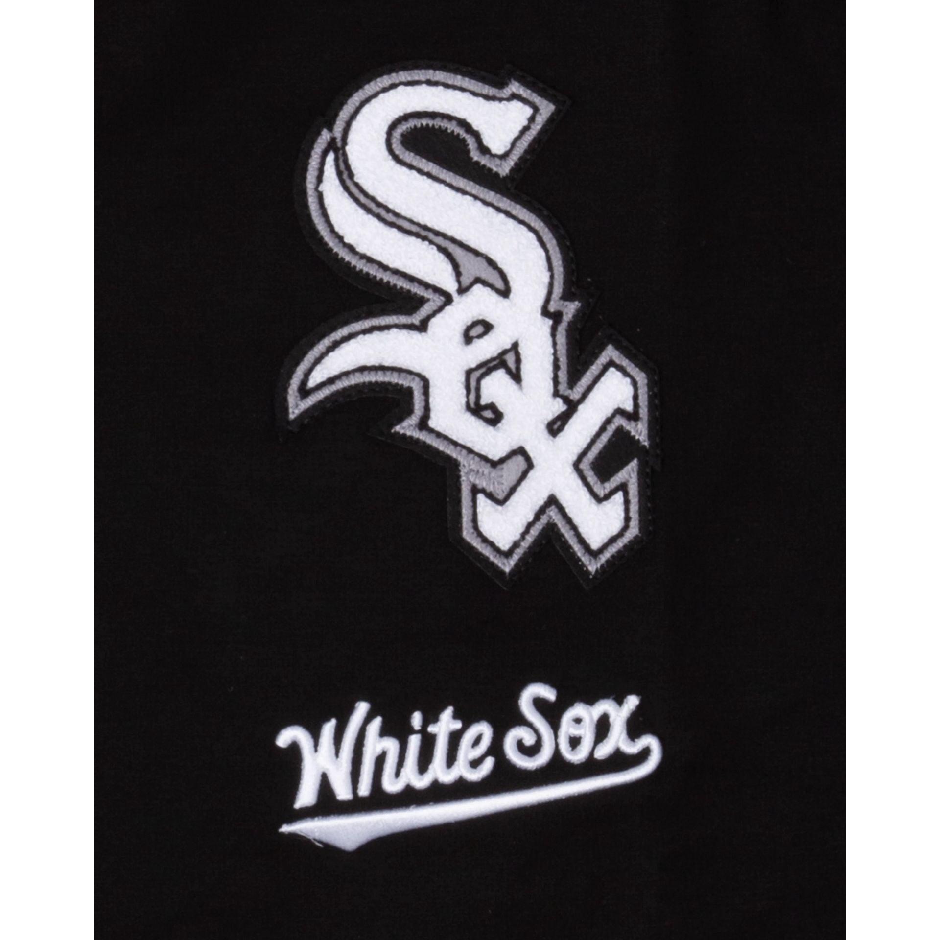 Chicago White Sox Logo Select Black Crewneck Male Product Image