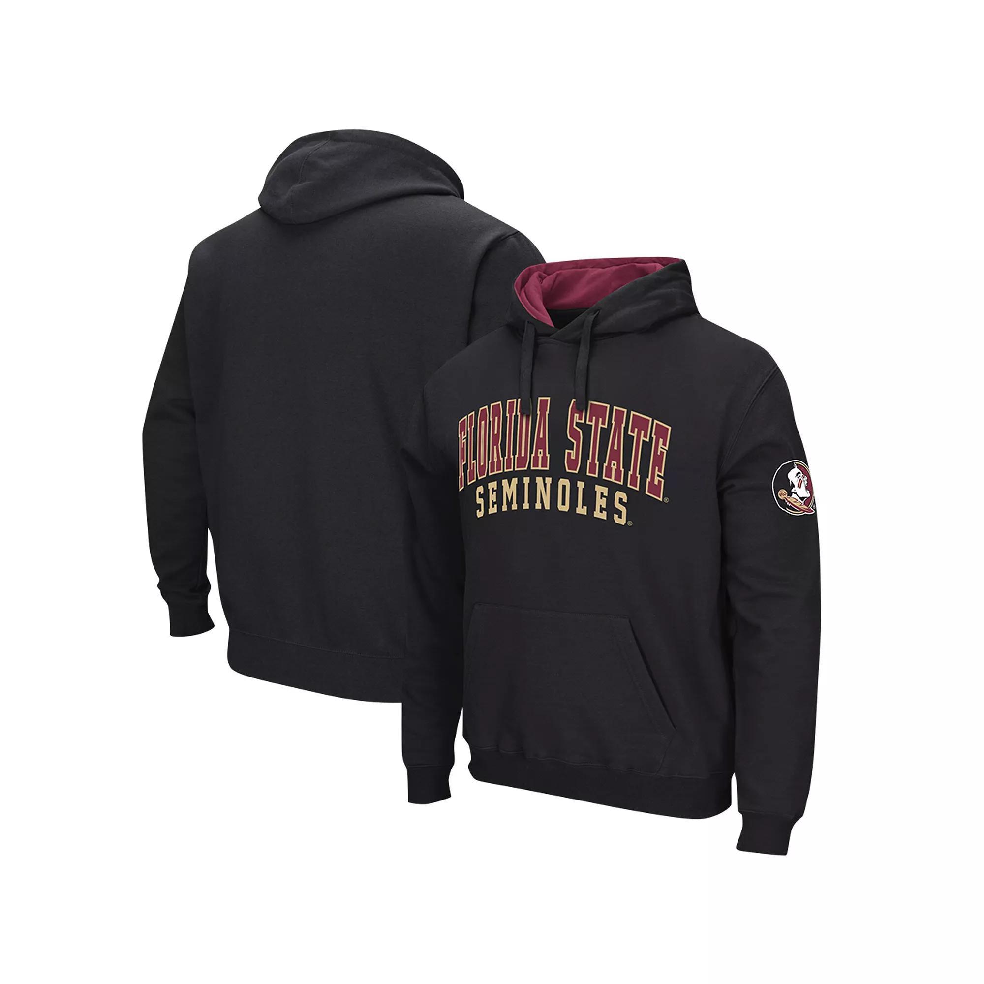 Men's Colosseum Navy Auburn Tigers Double Arch Pullover Hoodie,  Product Image