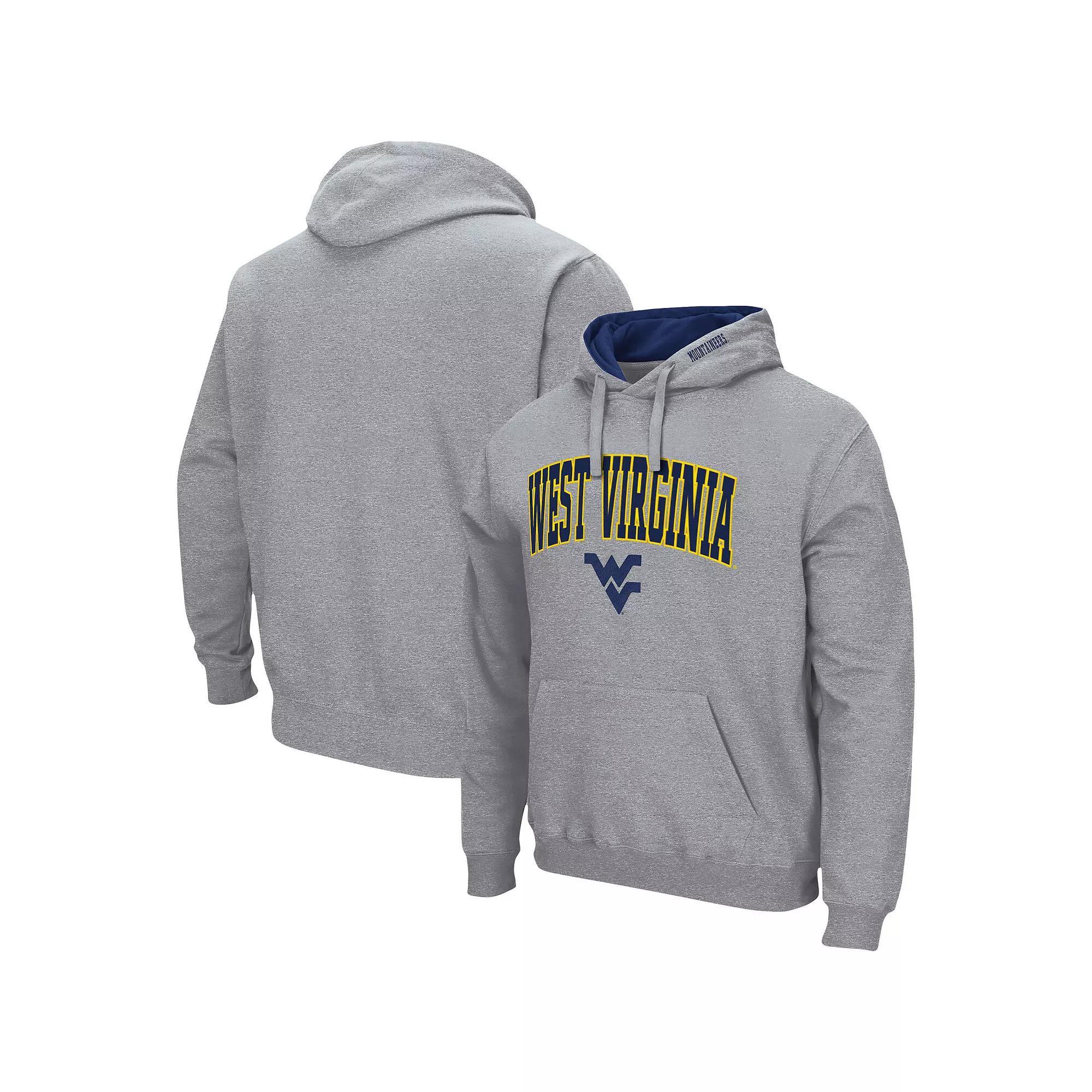 Men's Colosseum Gold UCLA Bruins Arch & Logo 3.0 Pullover Hoodie,  Product Image