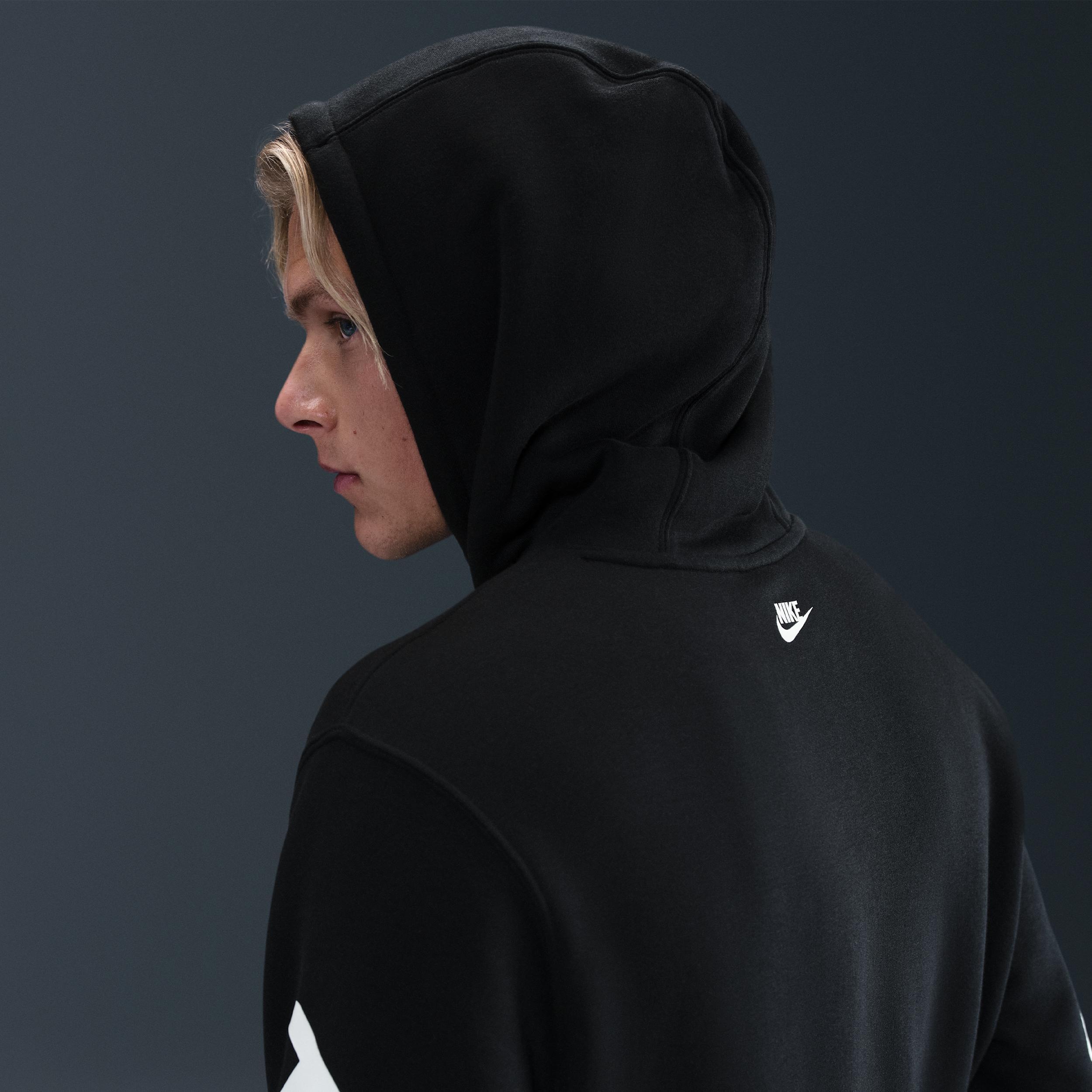 Mens Nike Sportswear Club Fleece Hoodie | IH4258-010 Product Image