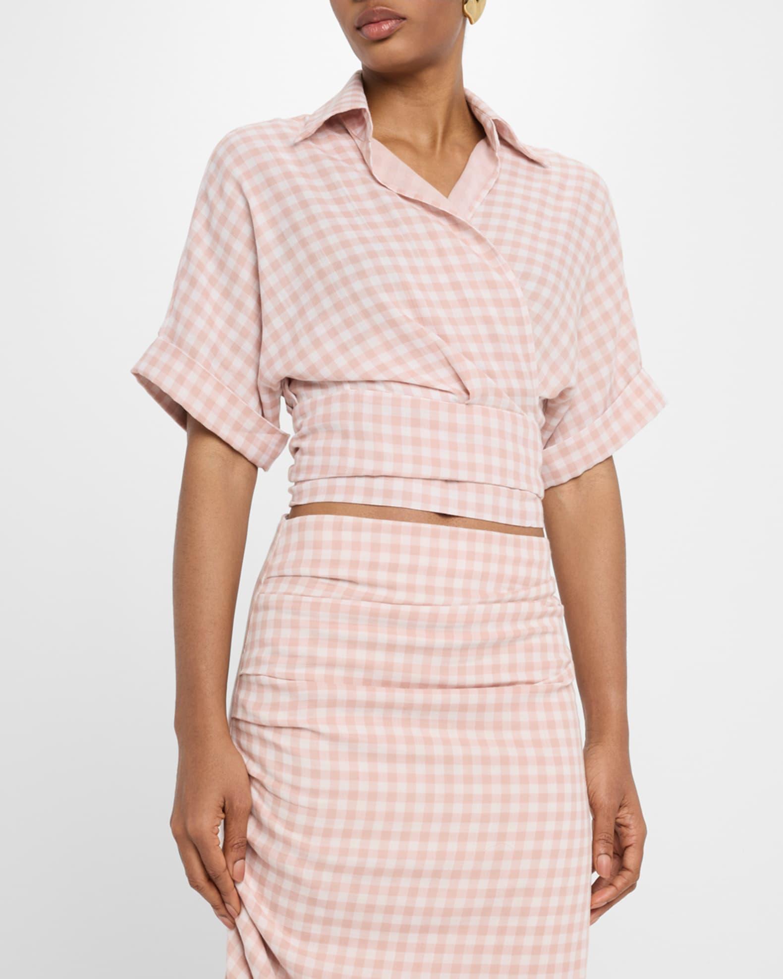 Kora Collared Wrap Top Product Image