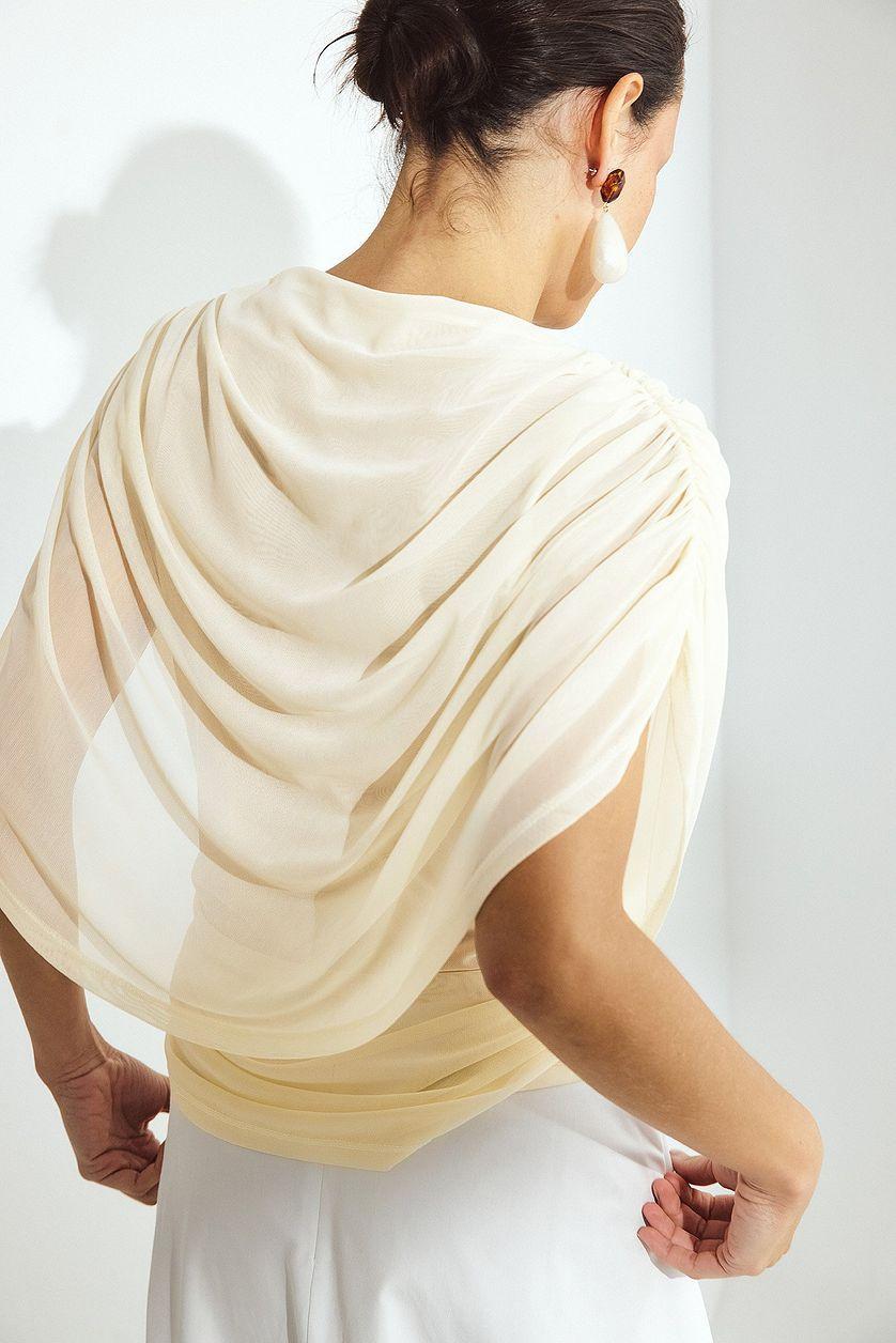 Draped Cape Top Product Image