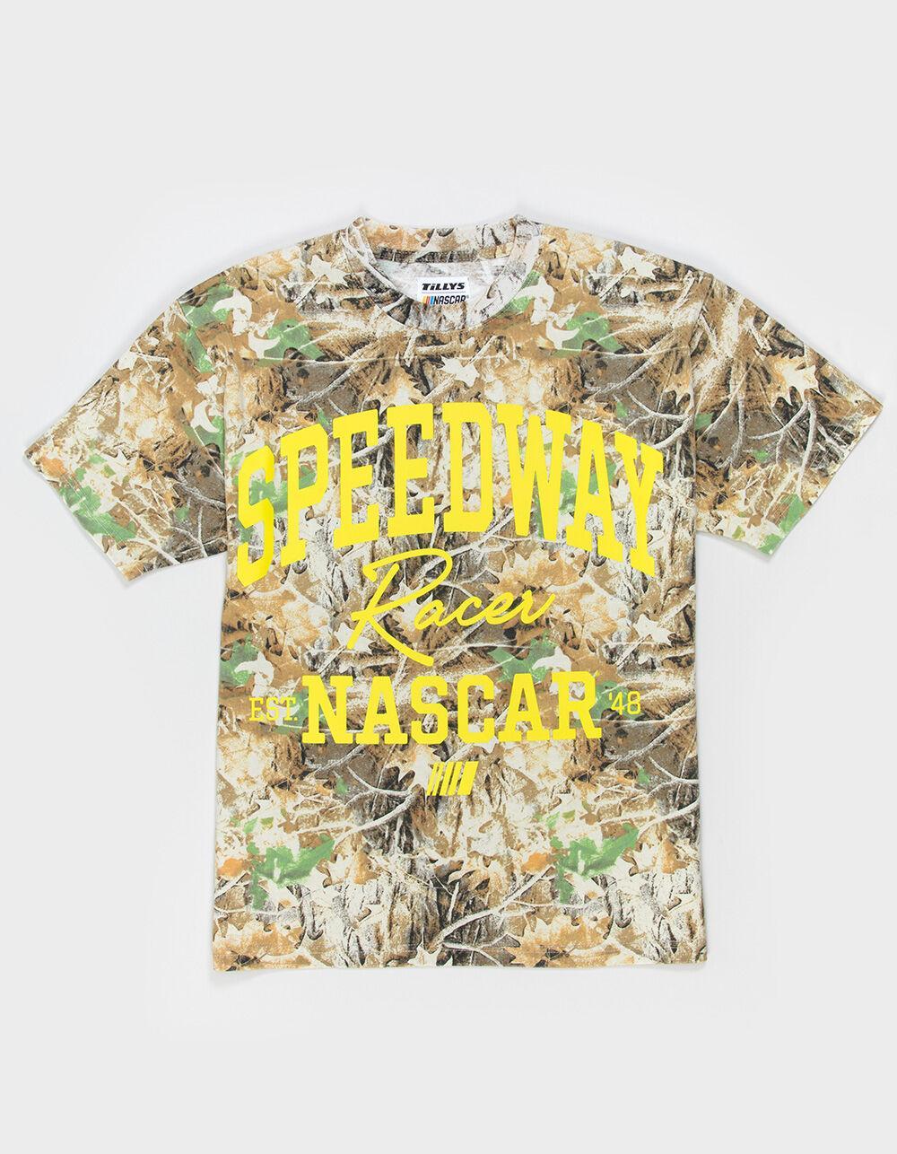 TILLYS x NASCAR Camo Mens Boxy Tee Product Image