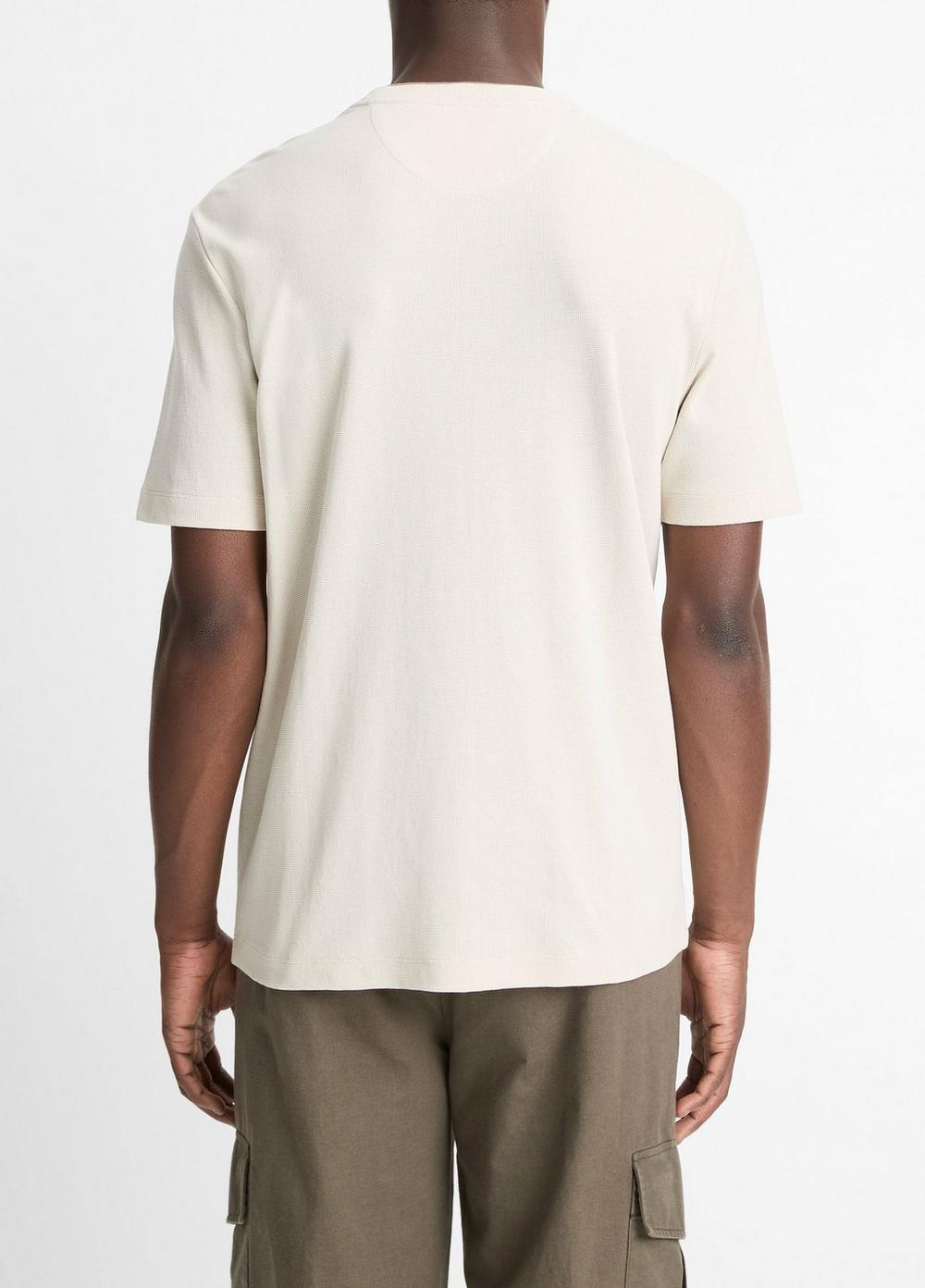 Double-Neck Pima Cotton T-Shirt Product Image