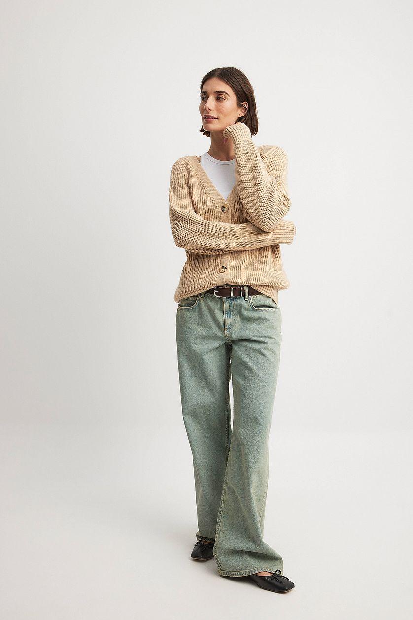 Oversized Knitted Cardigan Product Image