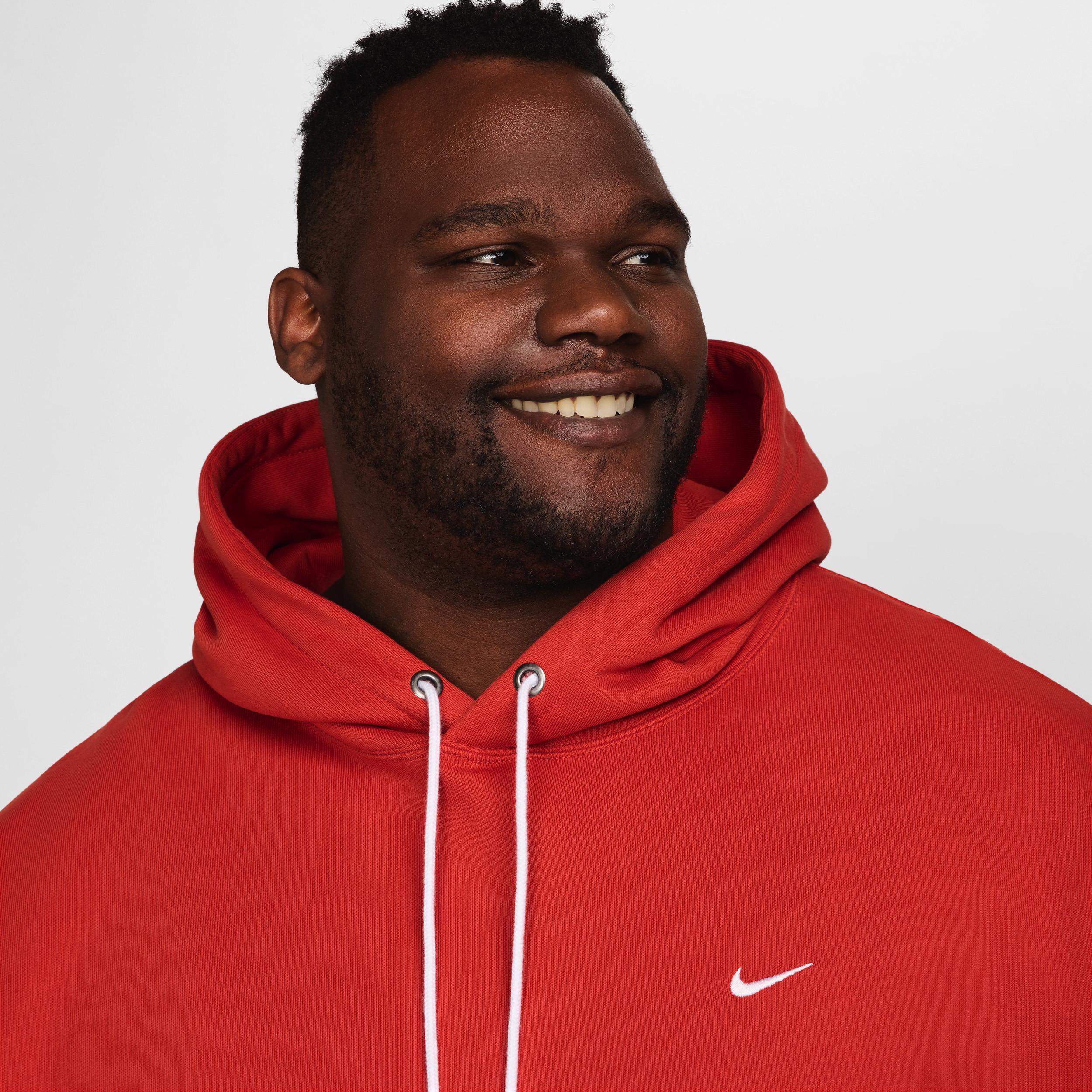 Nike Men's Solo Swoosh Fleece Pullover Hoodie Product Image