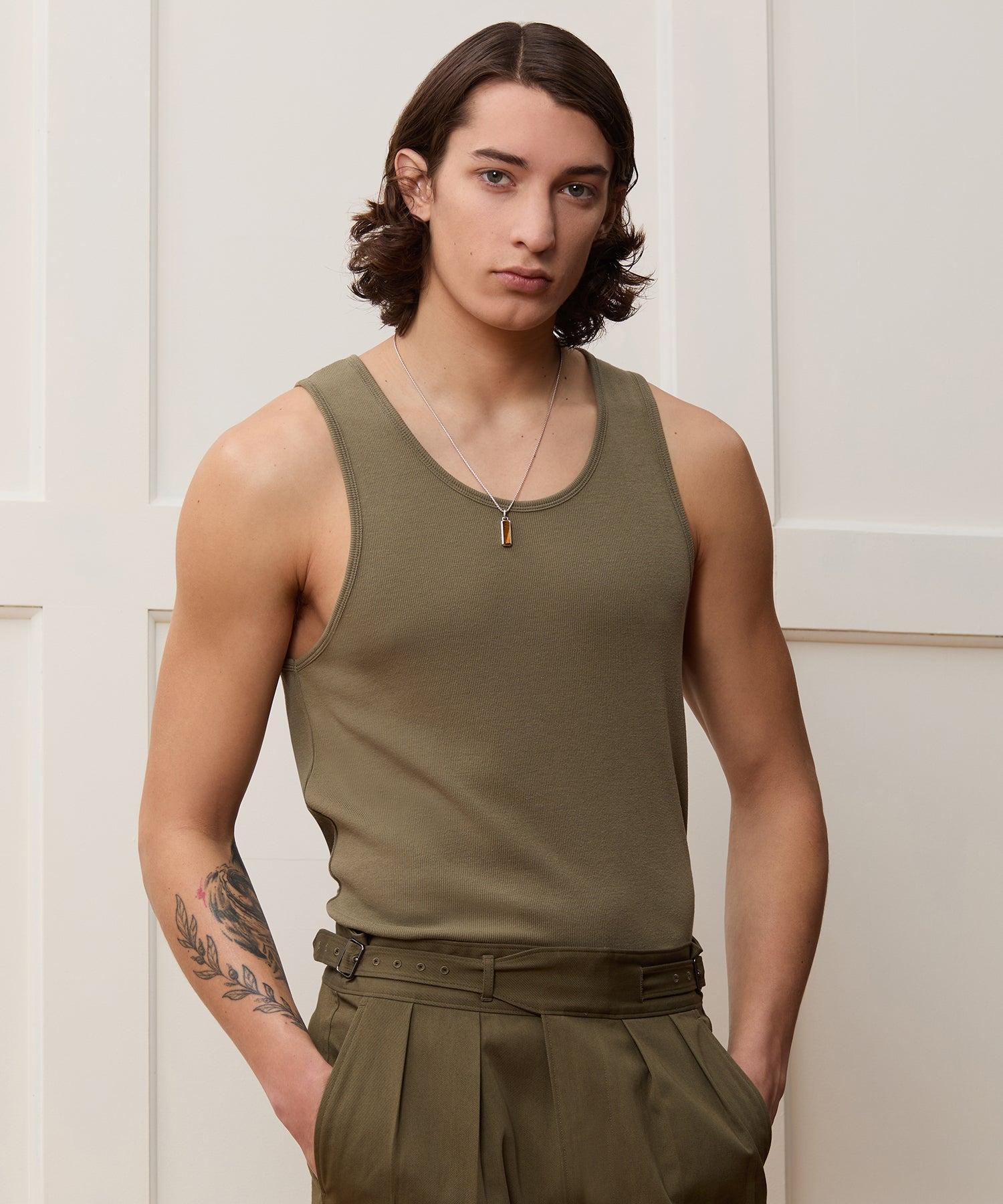 Slim Ribbed Tank Product Image