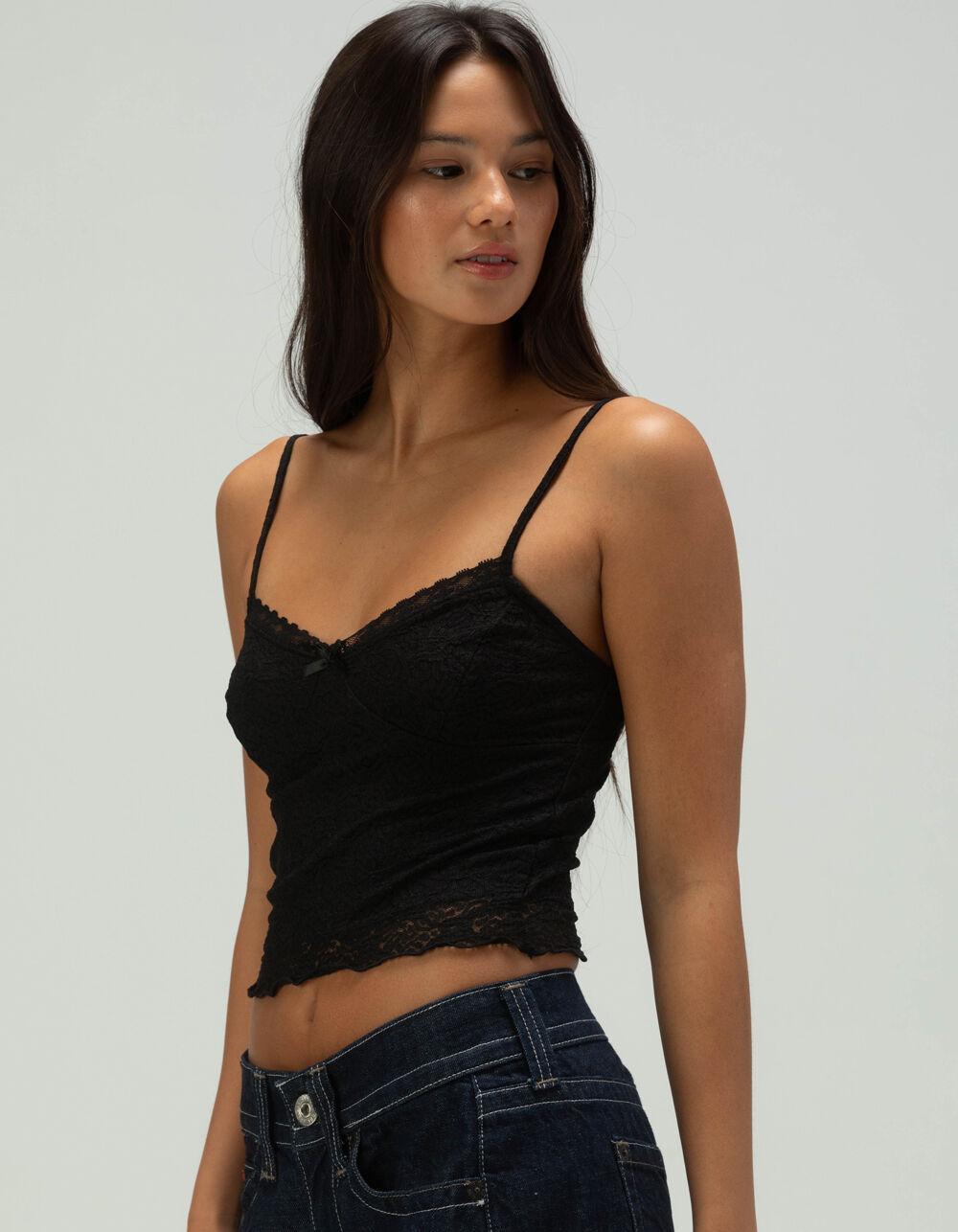 FULL TILT Womens Lace Cami  Product Image