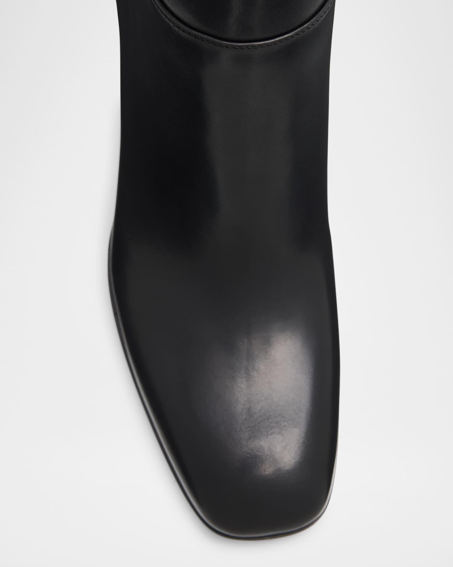 Sulpice Smooth Leather Booties Product Image