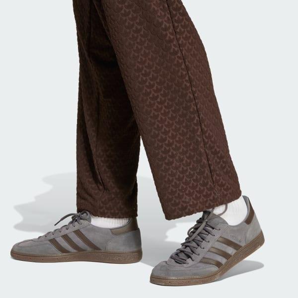 adidas Monogram Track Pants Dark Brown XL Mens Product Image