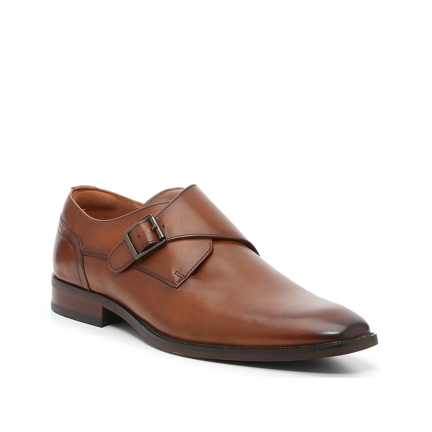 Florsheim Mens Sorrento Plain Toe Single Monk Strap Product Image