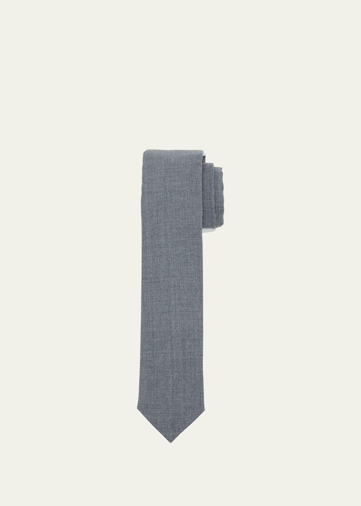 Mens Silk-Cotton Tie Product Image