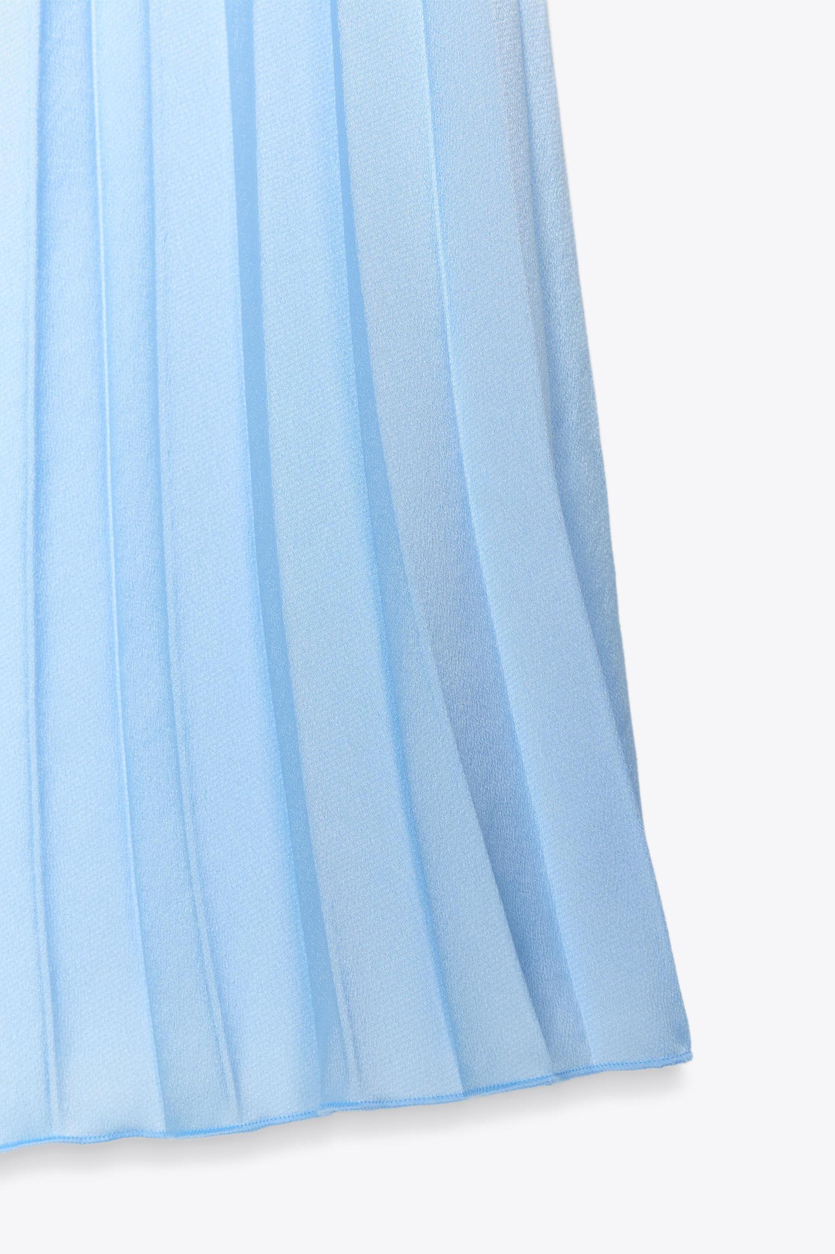 PLEATED MIDI SKIRT Product Image