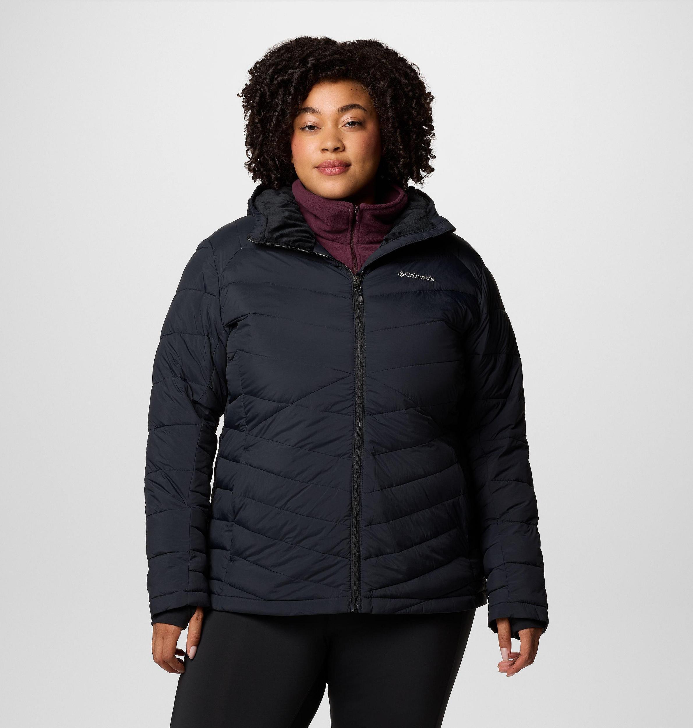 Columbia Womens Joy Peak II Hooded Jacket - Plus Size- Product Image