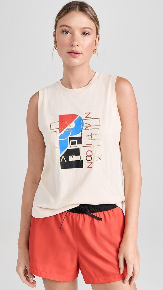 P.E NATION Heritage Tank | Shopbop Product Image