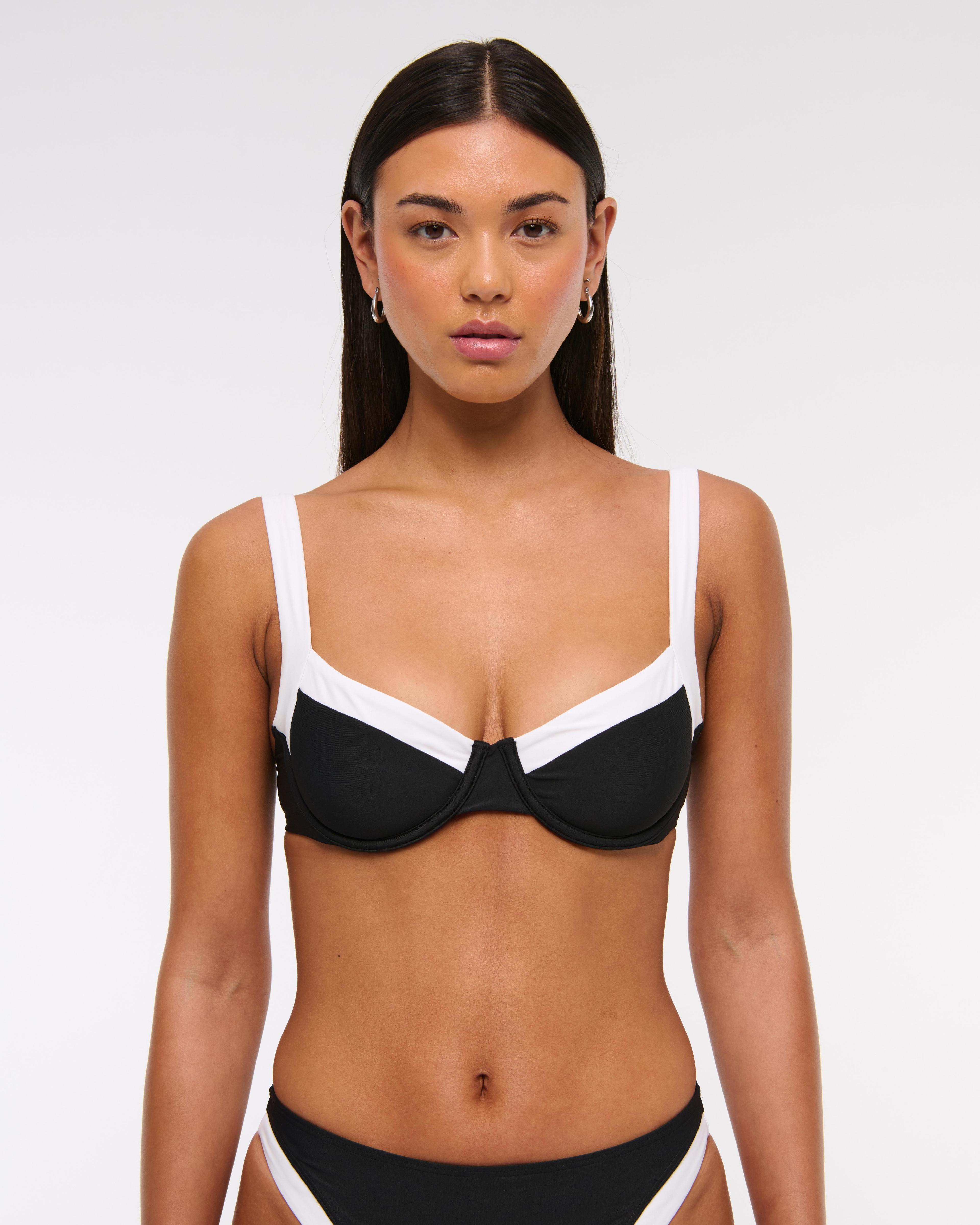 Wide Strap Underwire Bikini Top Product Image