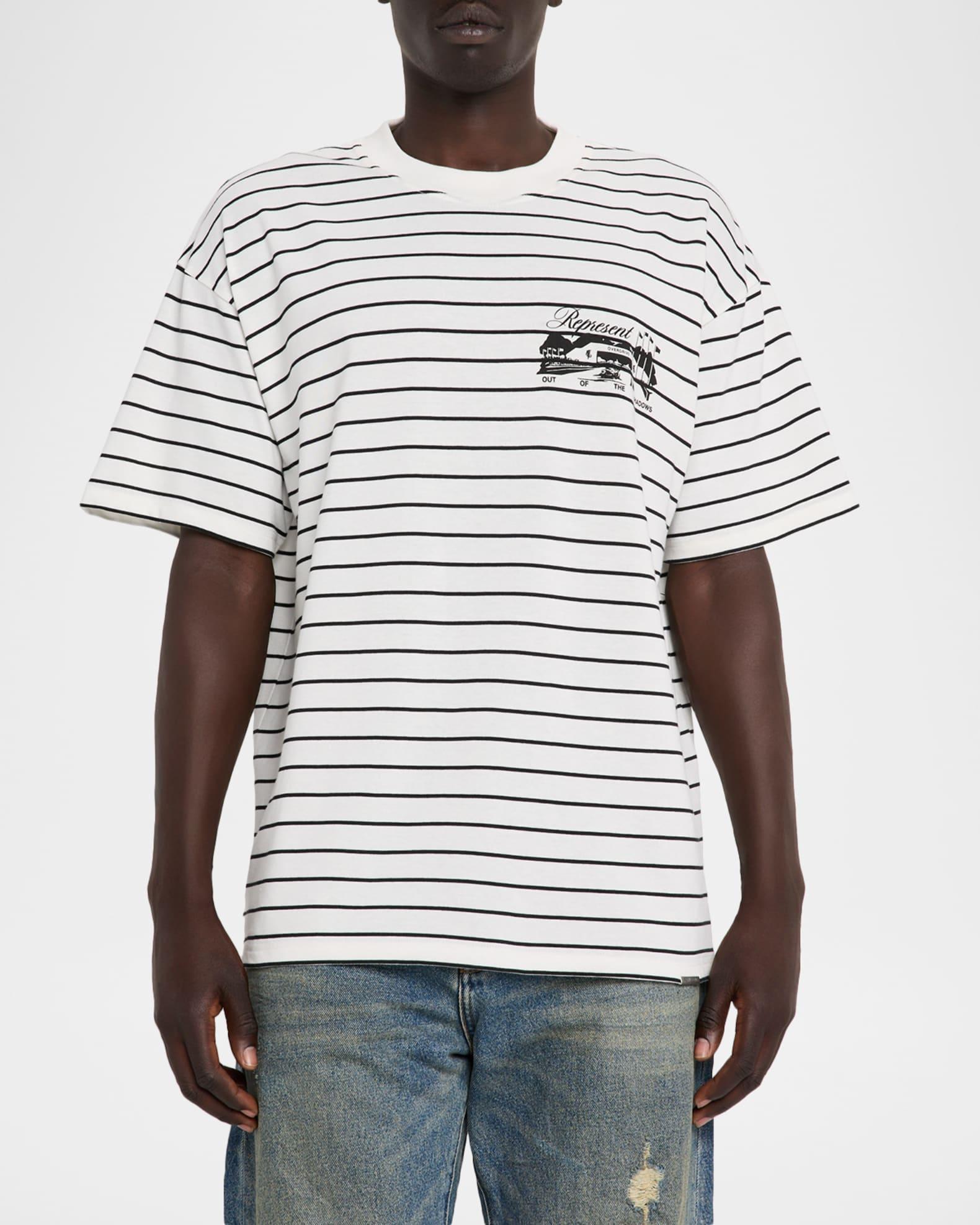Men's Raceway Stripe Graphic T-Shirt Product Image