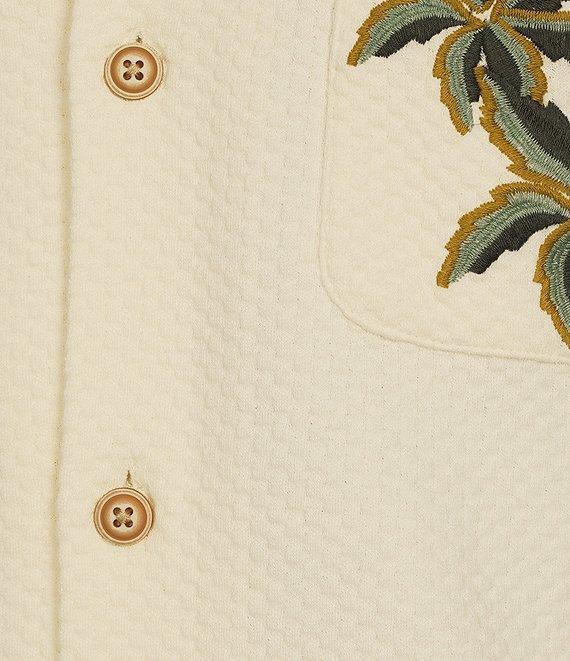 Rowm Outsider's Oasis Short Sleeve Embroidered Camp Weekender Shirt Product Image