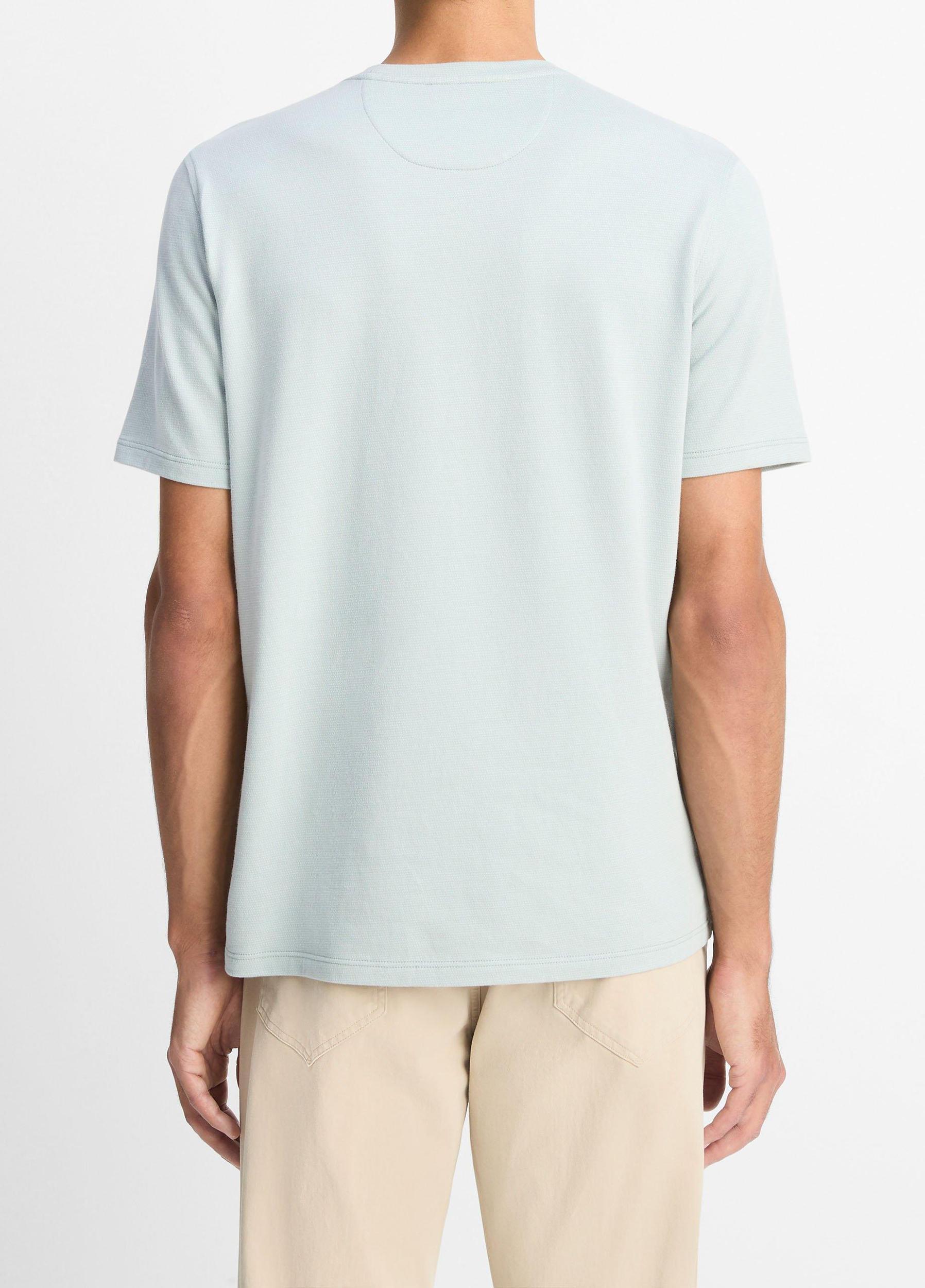 Birdseye Jacquard Pima Cotton T-Shirt Product Image