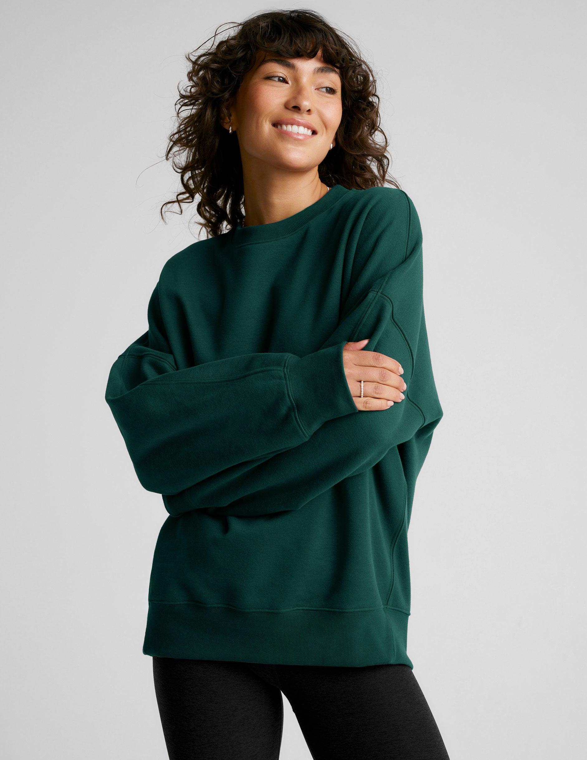 LuxeFleece Oversized Sweatshirt Product Image