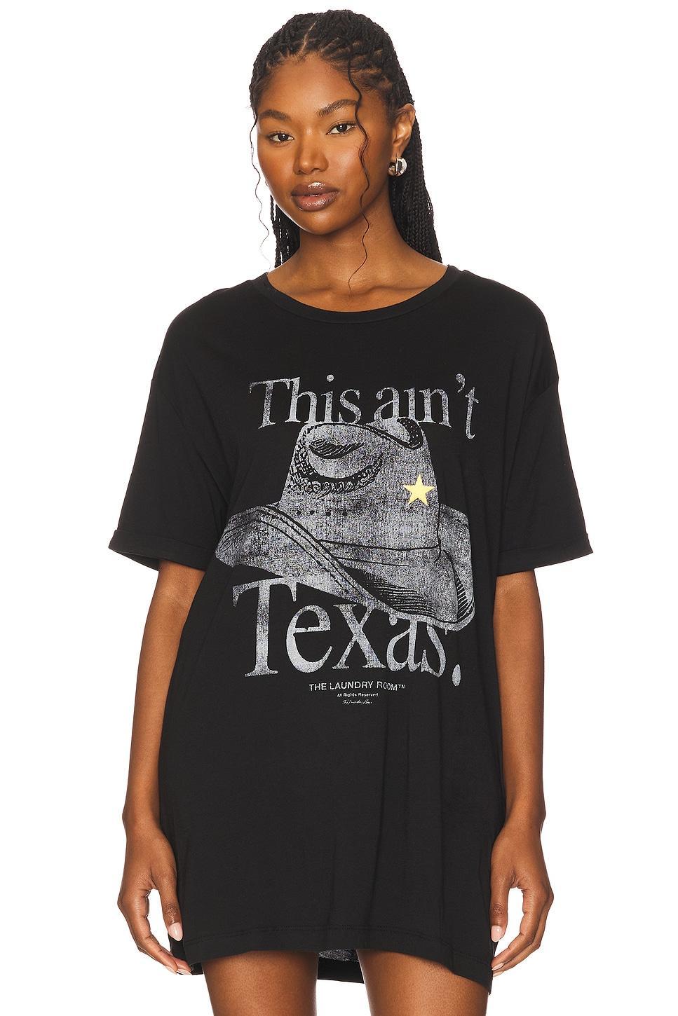 This Aint Texas Oversized Tee The Laundry Room Product Image