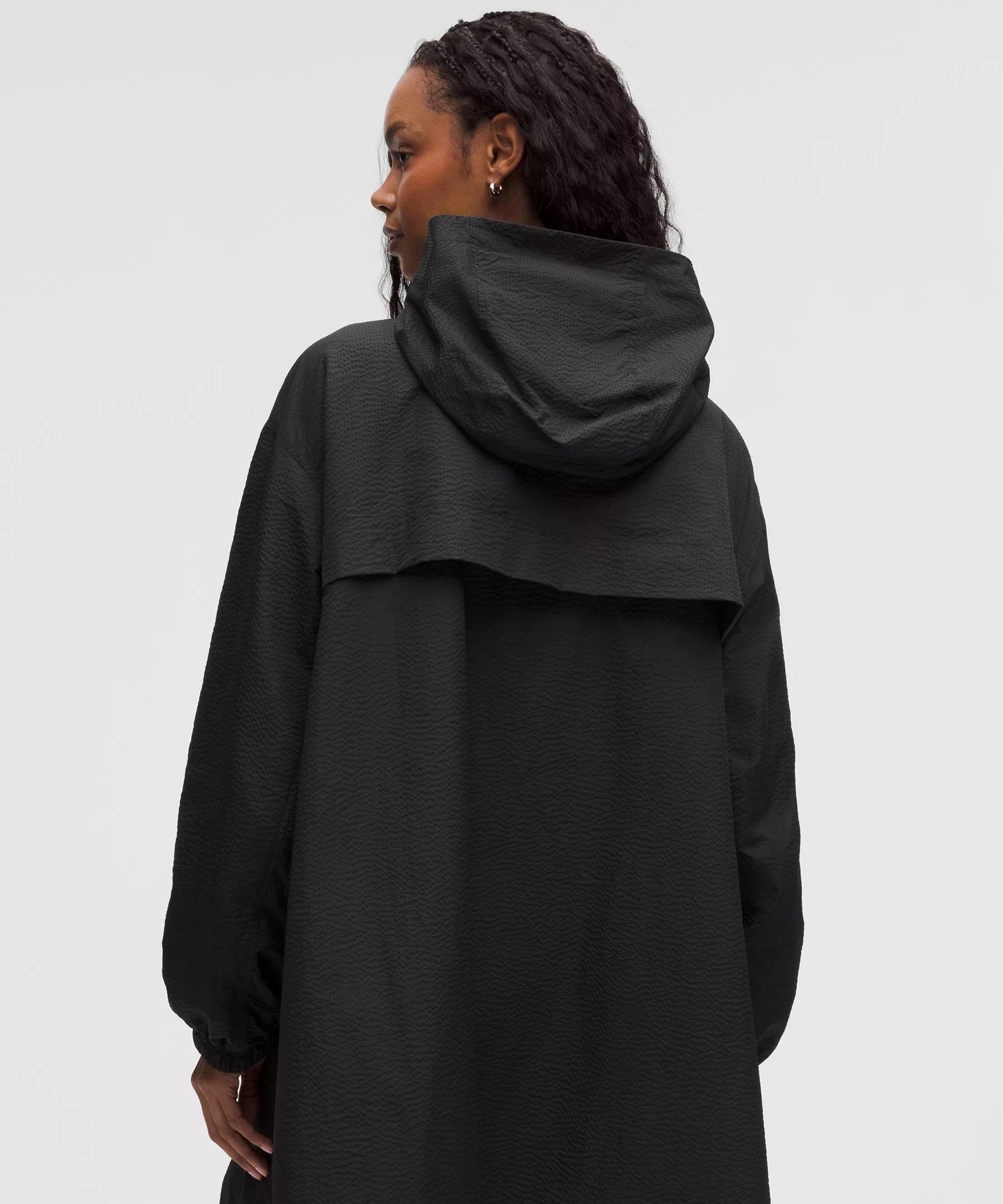 Lightweight Mid-Length Hooded Coat Product Image