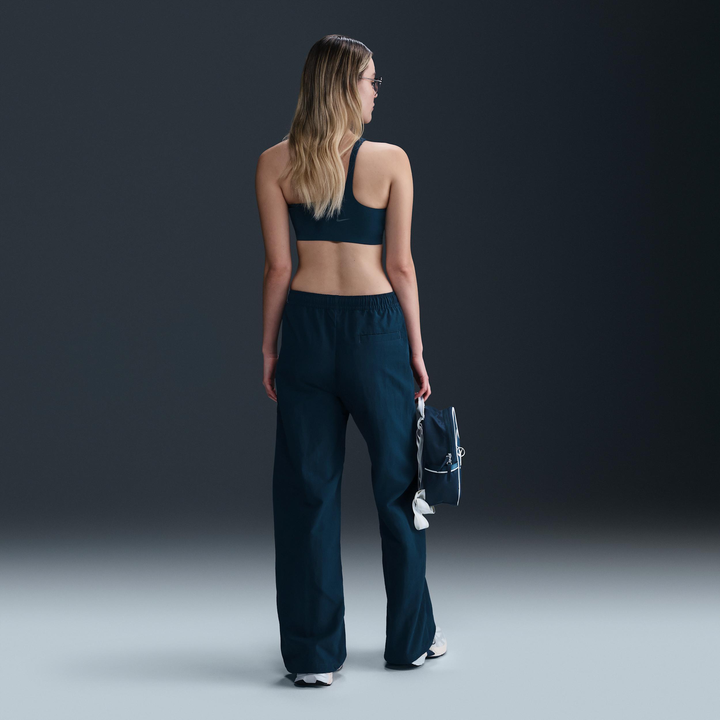Womens Nike Sportswear Everything Wovens Mid-Rise Open-Hem Pants | FQ3588-478 Product Image