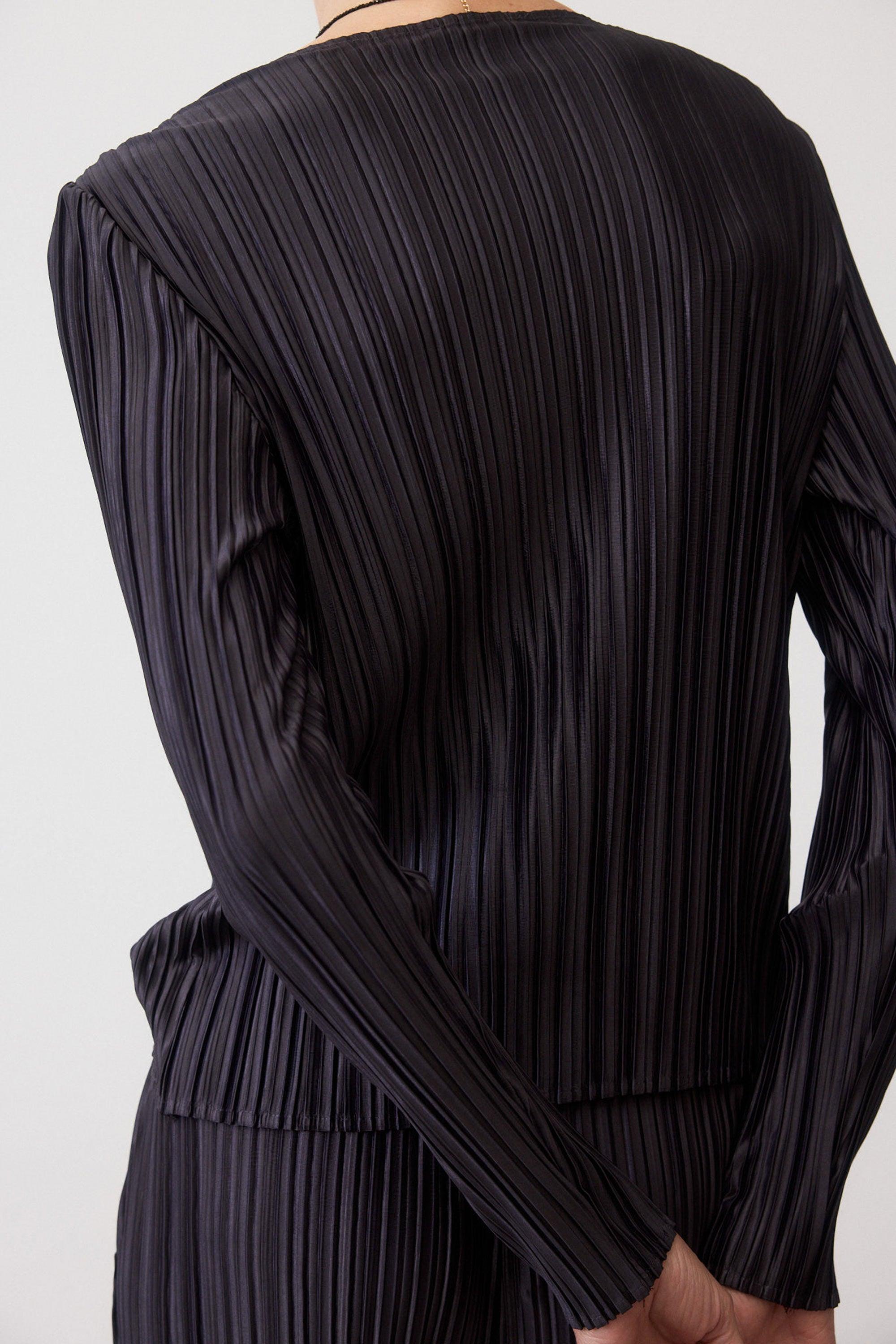 Relaxed Pleated Top Product Image