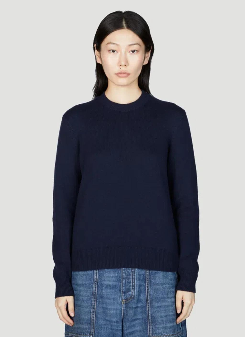 BOTTEGA VENETA Cashmere Sweater In Blue Product Image