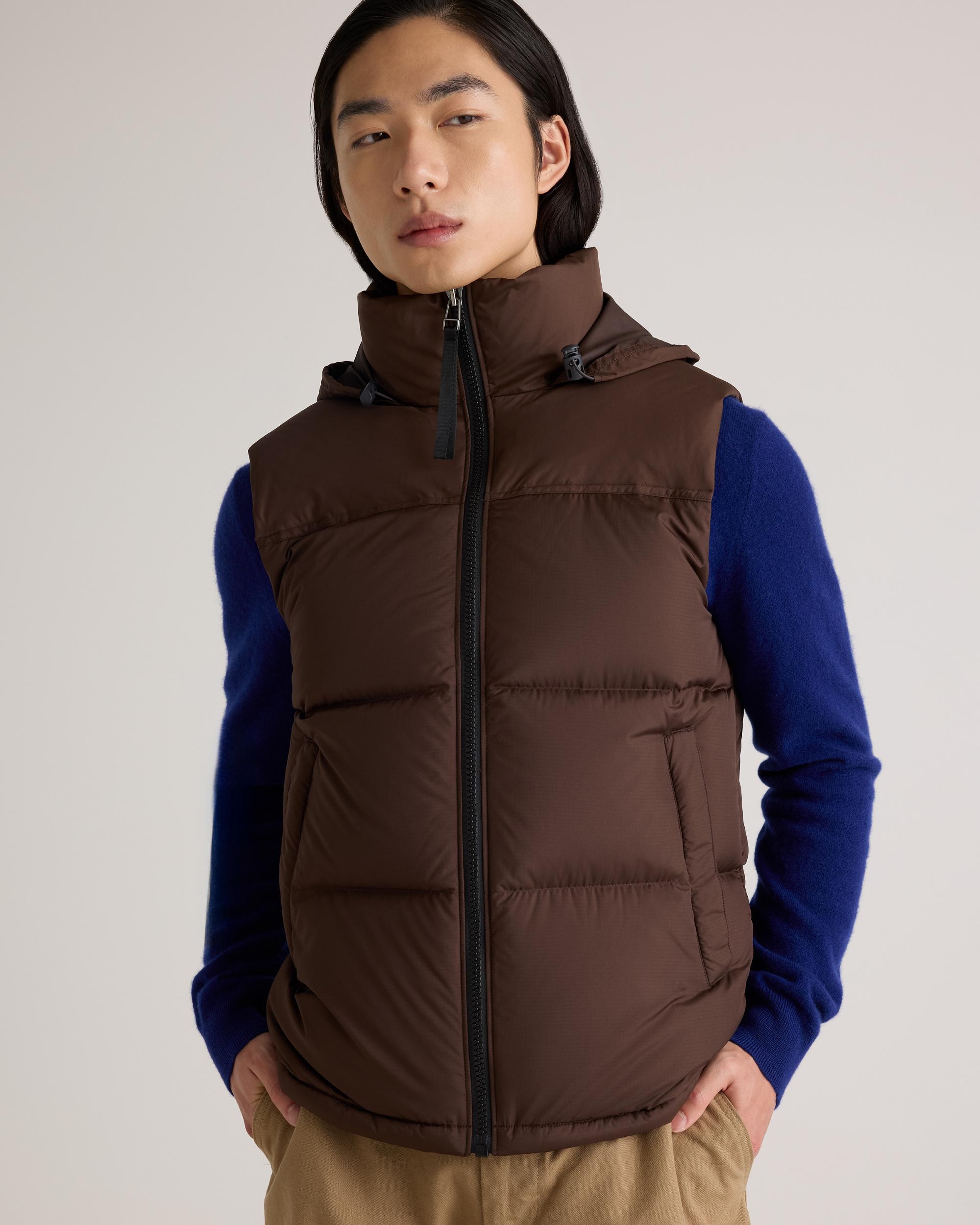 Quince | Men's Responsible Down Puffer Vest Recycled Polyester Product Image