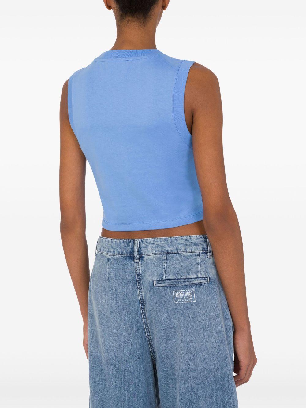 logo-print tank top Product Image