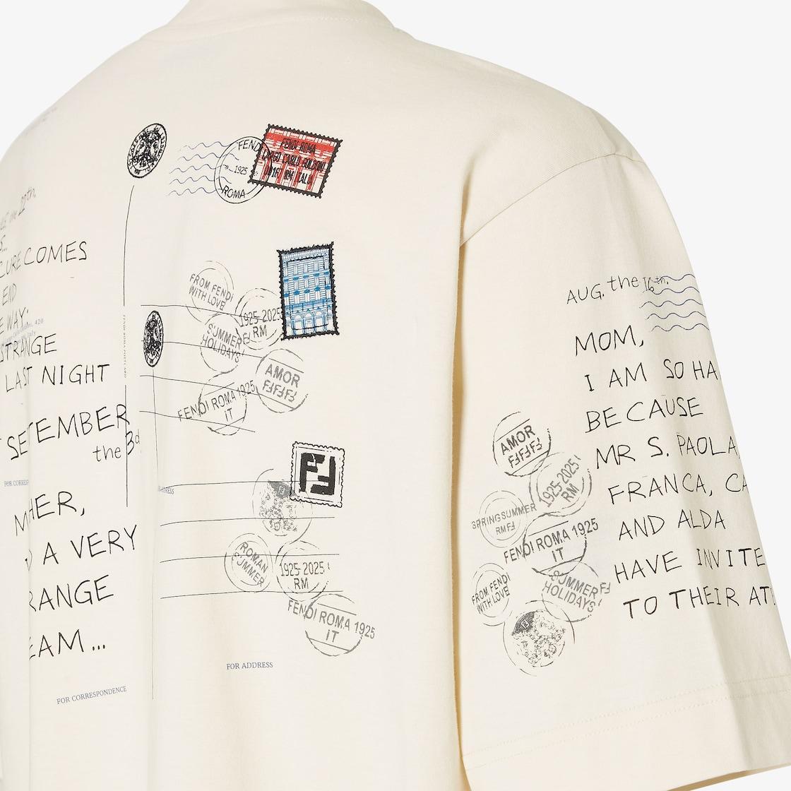 T-ShirtWhite cotton T-shirt Product Image