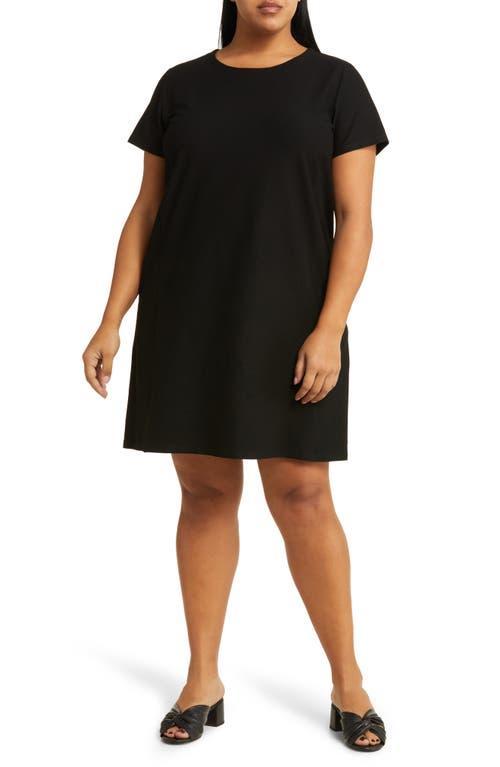 Eileen Fisher Jewel Neck Knee Length Dress Women's Dress Product Image